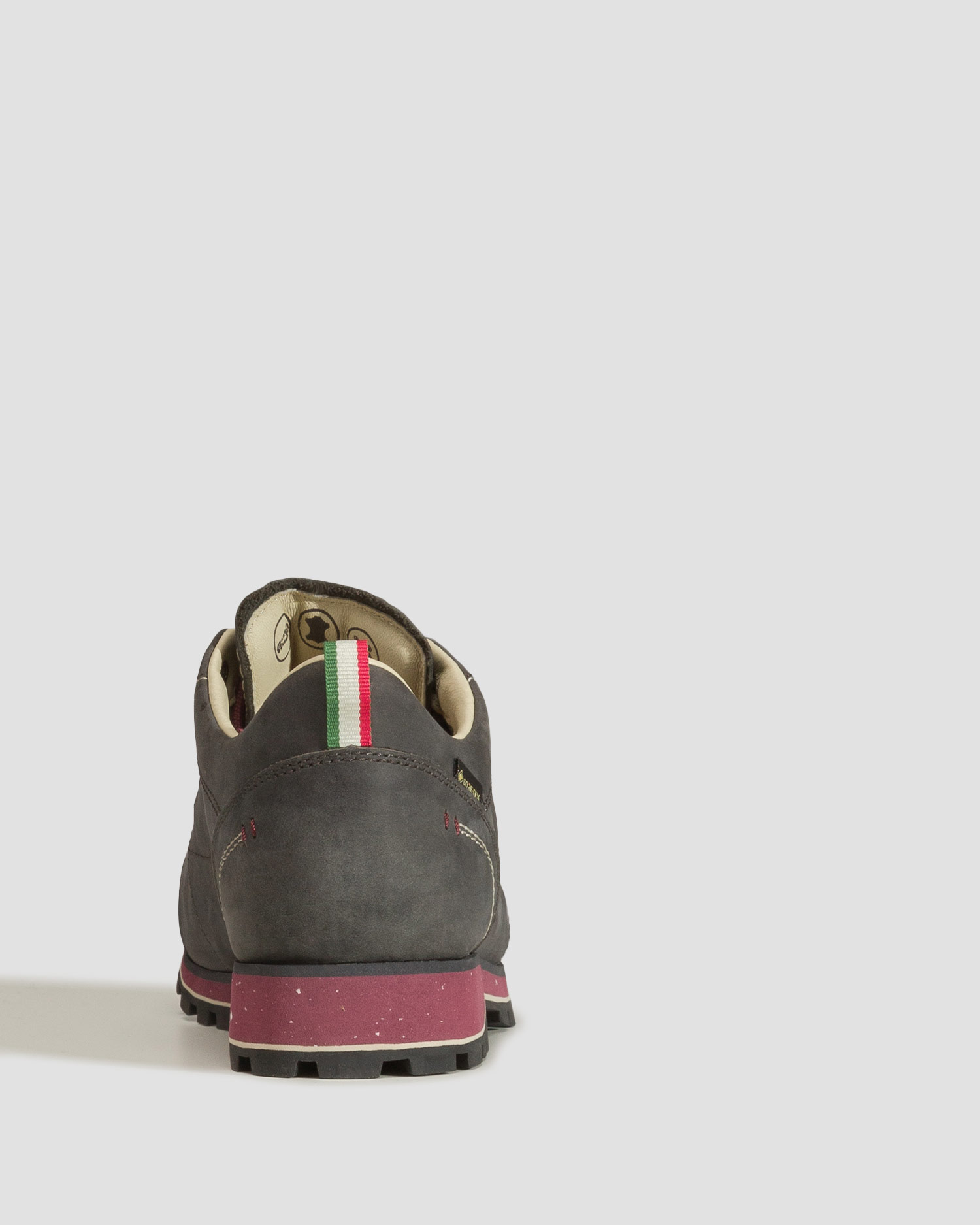 Women's low grey leather trekking boots Dolomite 54 Low Fg Evo GTX