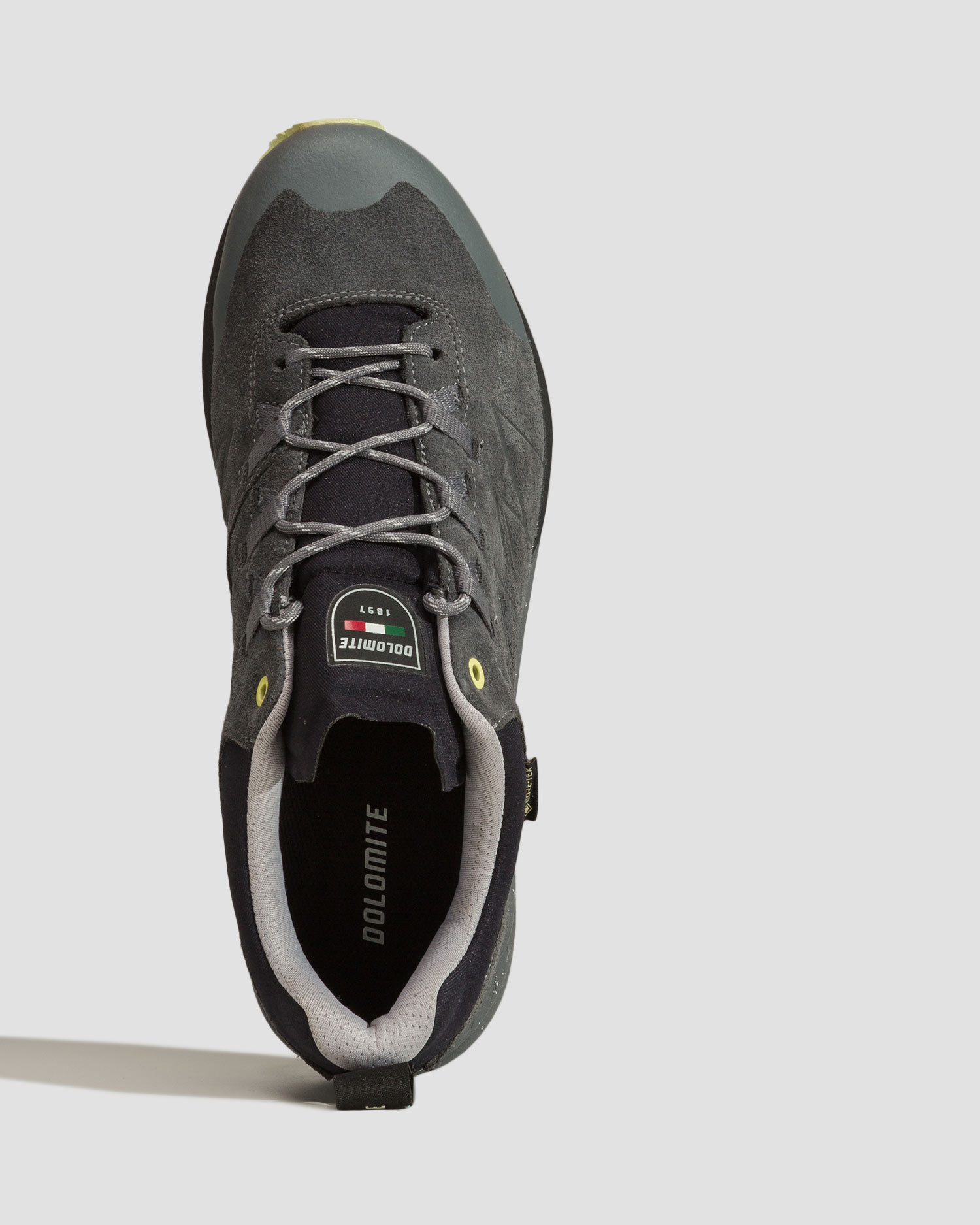 Women's grey low trekking boots Dolomite Crodanera GTX