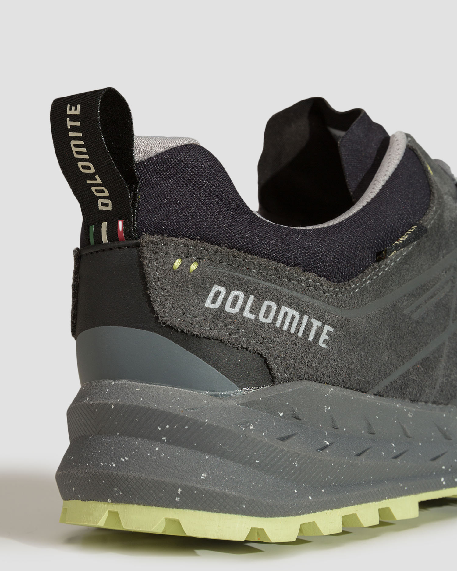 Women's grey low trekking boots Dolomite Crodanera GTX