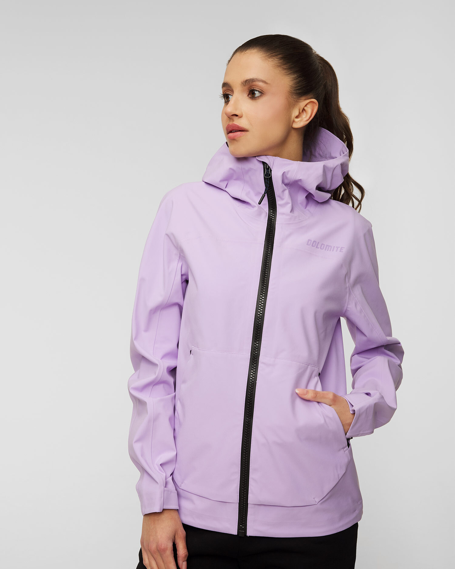 Women’s rain jacket Dolomite Cristallo Hooded 3L