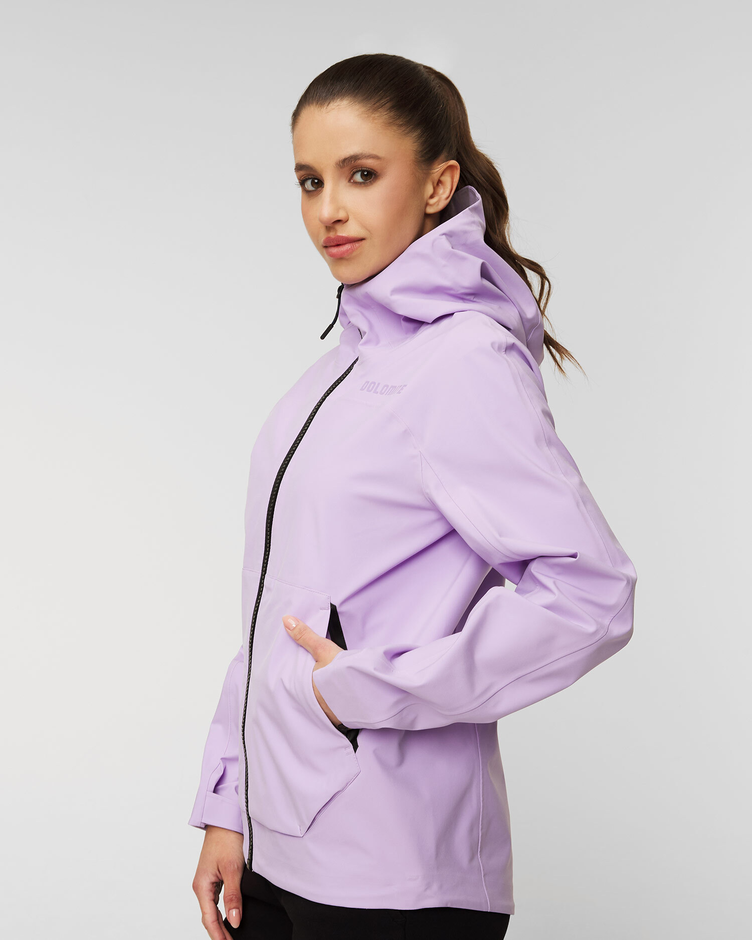 Women’s rain jacket Dolomite Cristallo Hooded 3L