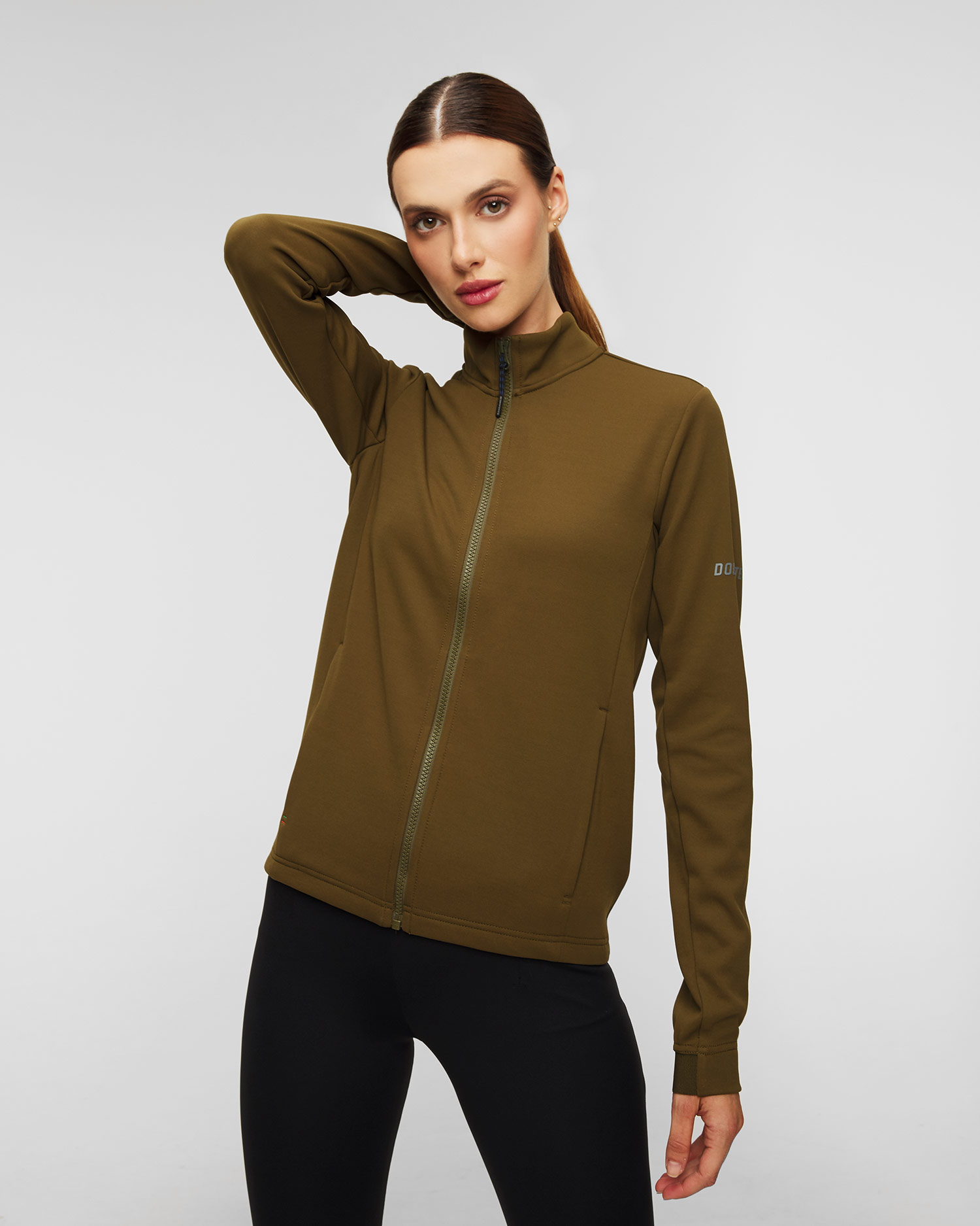 Bluză pentru femei Dolomite Latemar Zip Fleece
