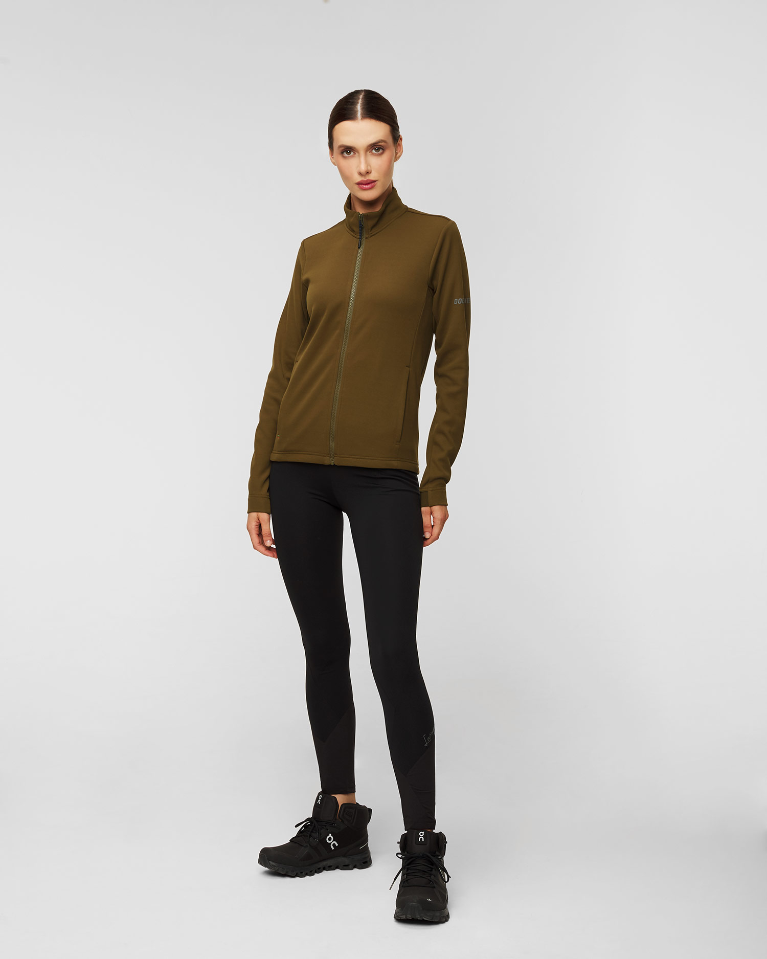 Women's sweatshirt Dolomite Latemar Zip Fleece