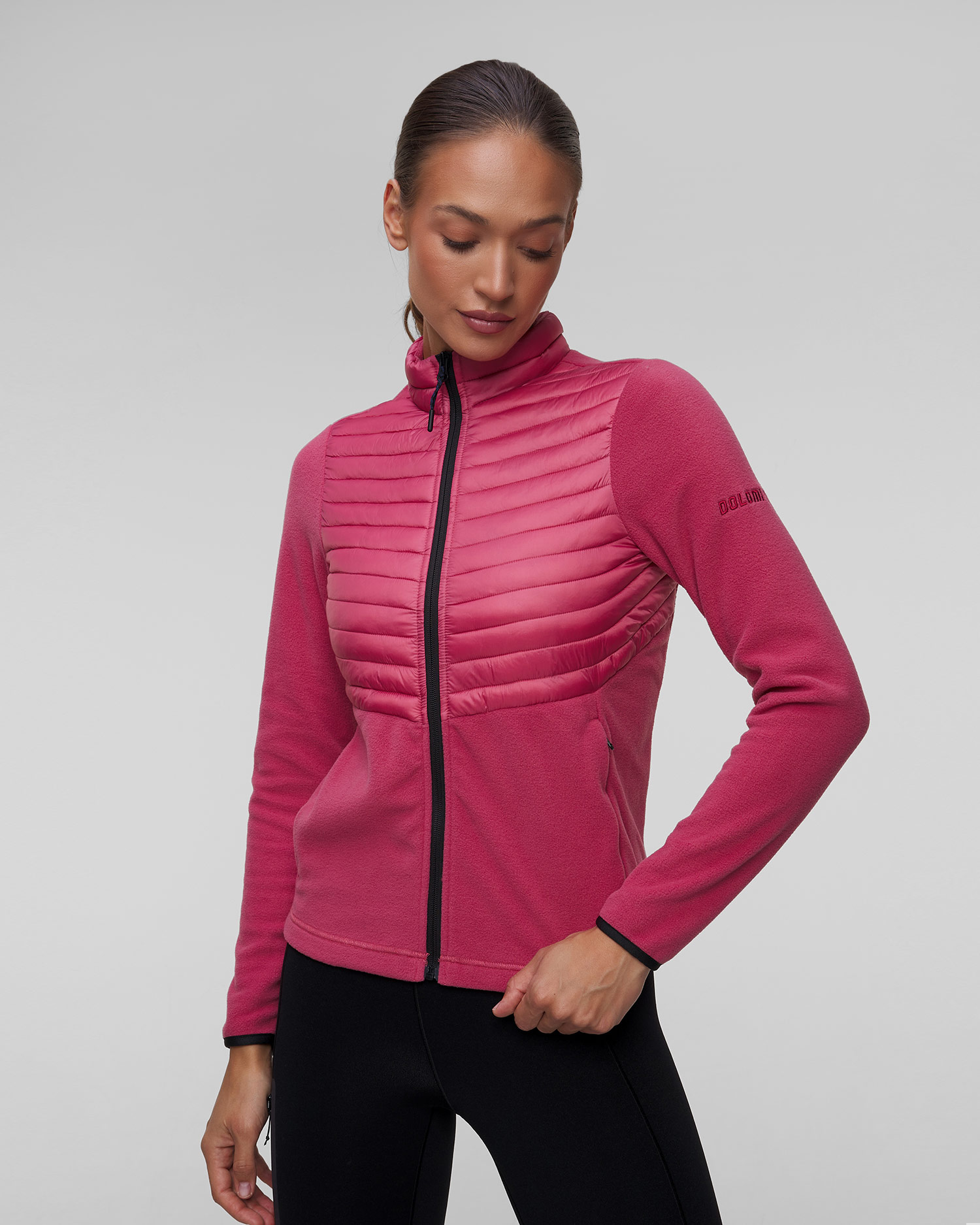 Women’s pink jacket Dolomite Cristallo Hyb