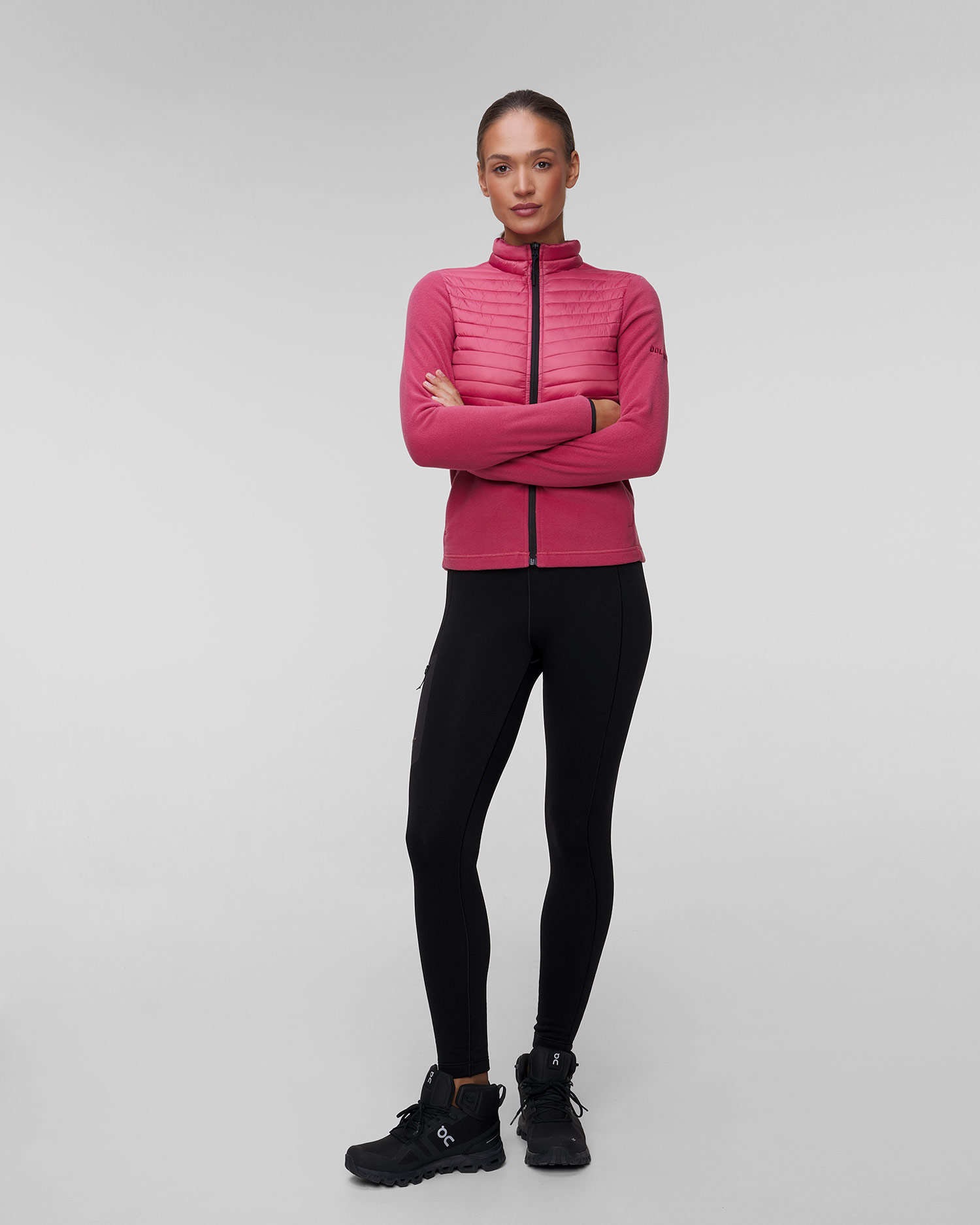 Women’s pink jacket Dolomite Cristallo Hyb