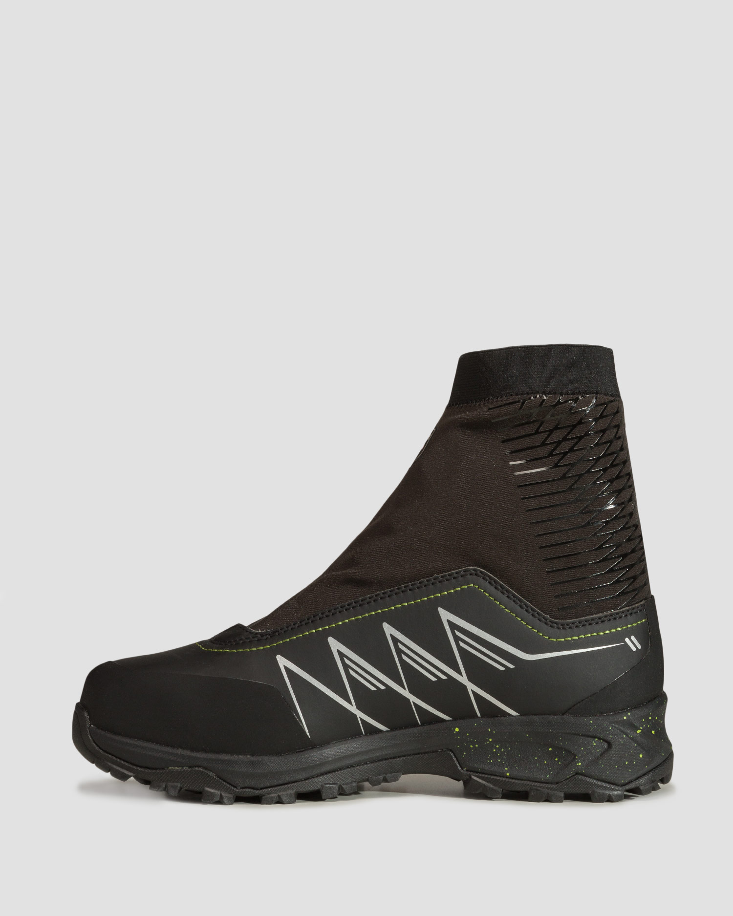 Men’s black high trekking boots for winter Dolomite Tamaskan