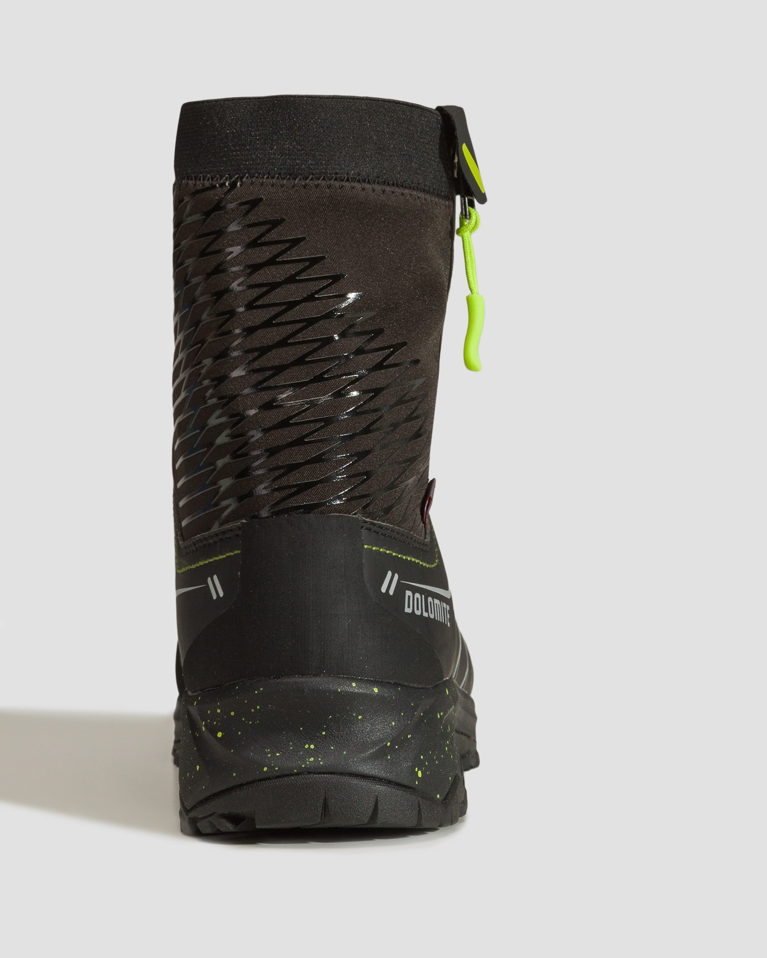 Men’s black high trekking boots for winter Dolomite Tamaskan