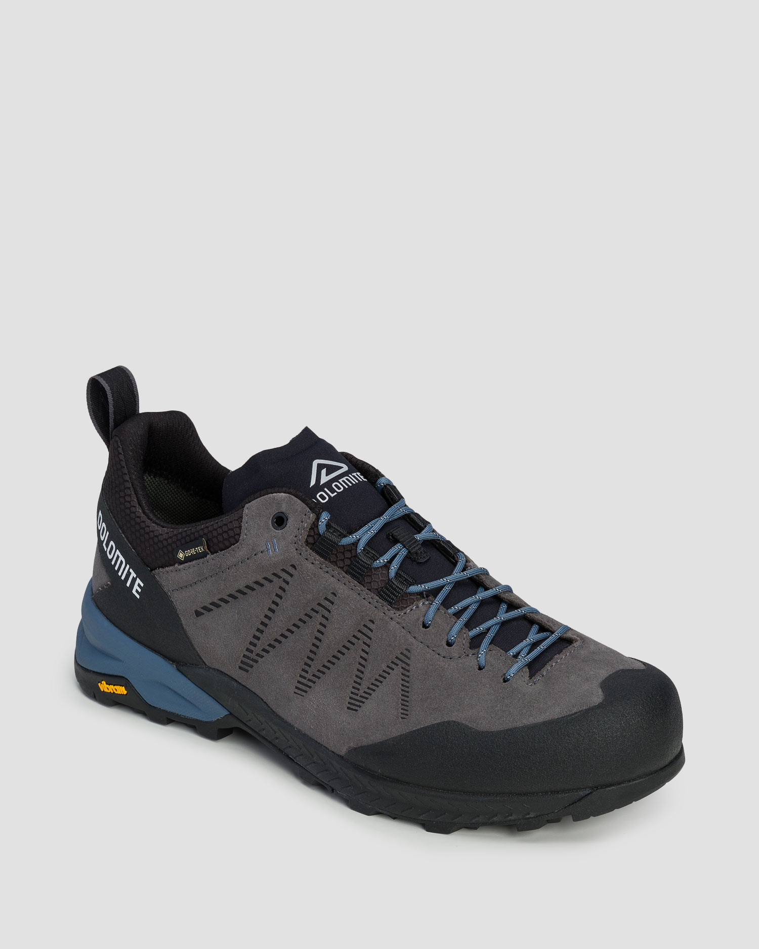 Szare niskie buty podejściowe męskie Dolomite Crodarossa Leather GTX