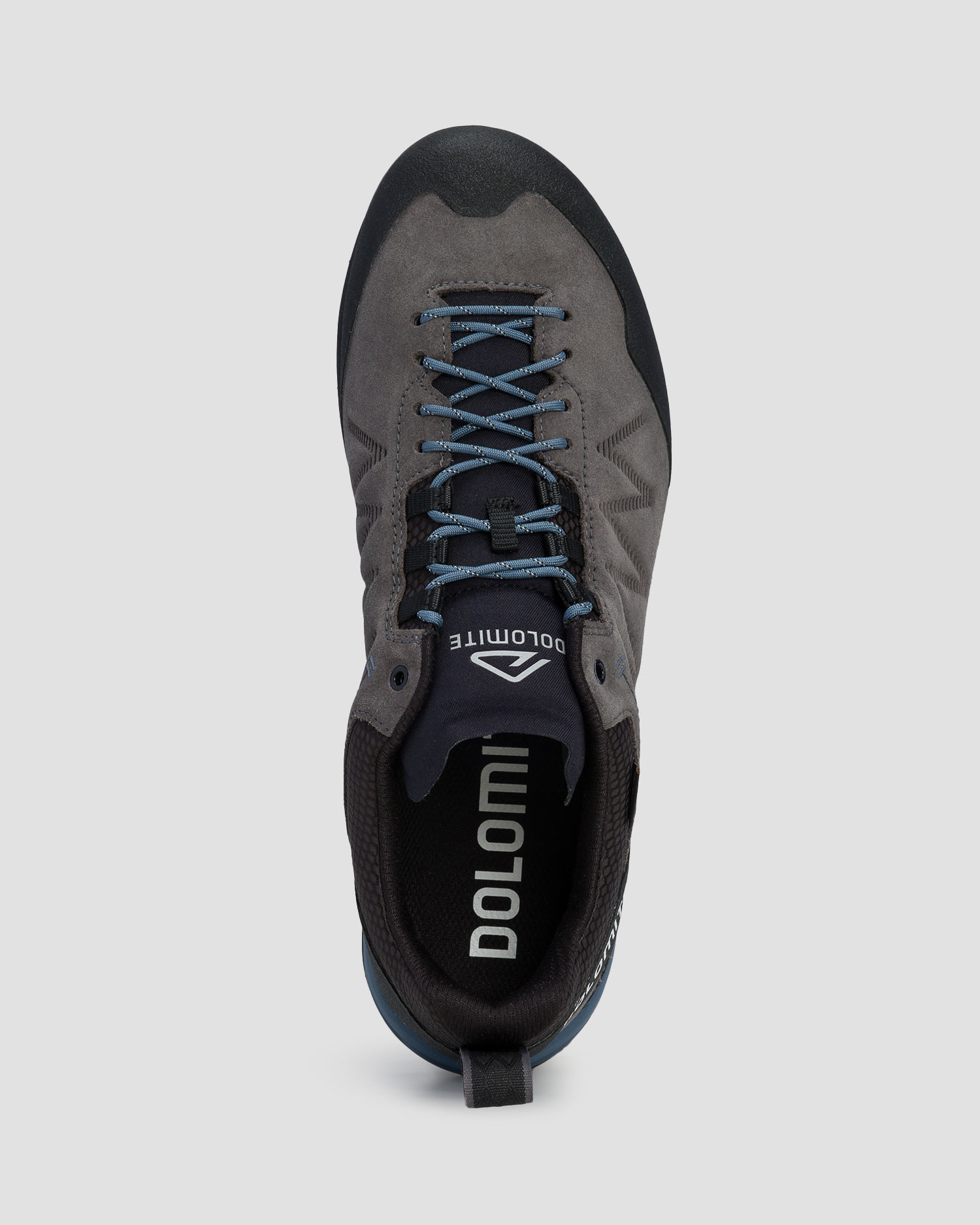 Szare niskie buty podejściowe męskie Dolomite Crodarossa Leather GTX