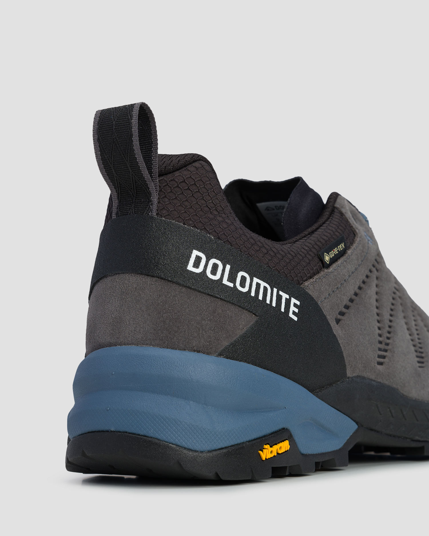 Szare niskie buty podejściowe męskie Dolomite Crodarossa Leather GTX