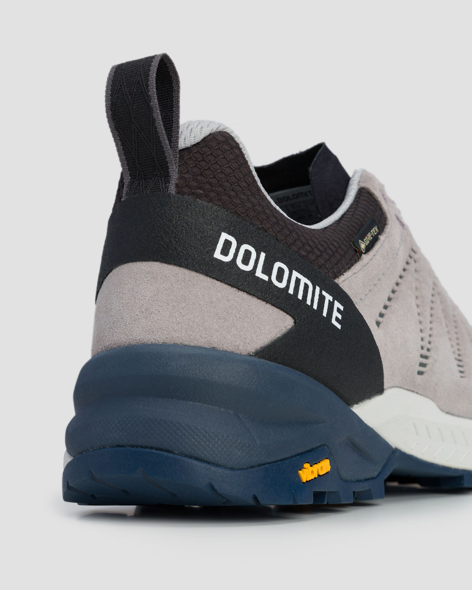 Women's grey low hiking boots Dolomite Crodarossa Leather GTX