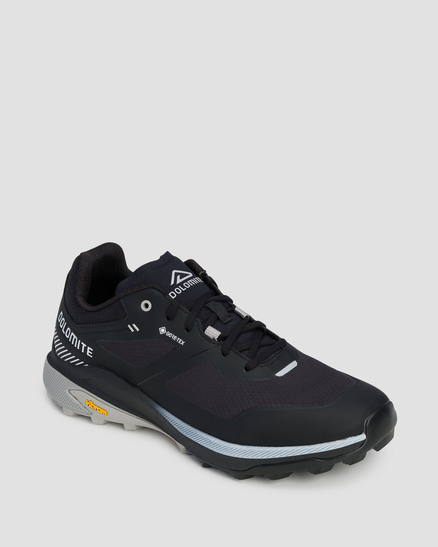 Chaussures de trekking basses noires pour hommes Dolomite Nibelia GTX