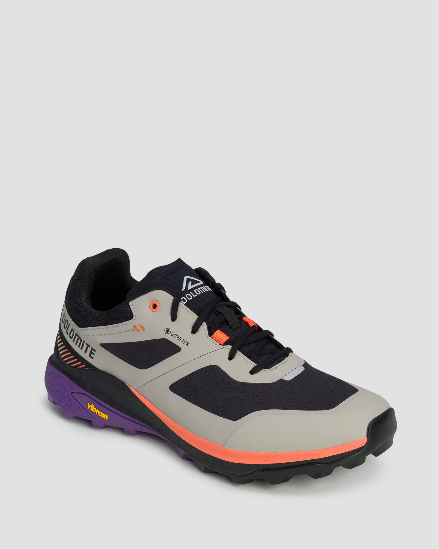 Chaussures de trekking basses beiges pour hommes Dolomite Nibelia GTX