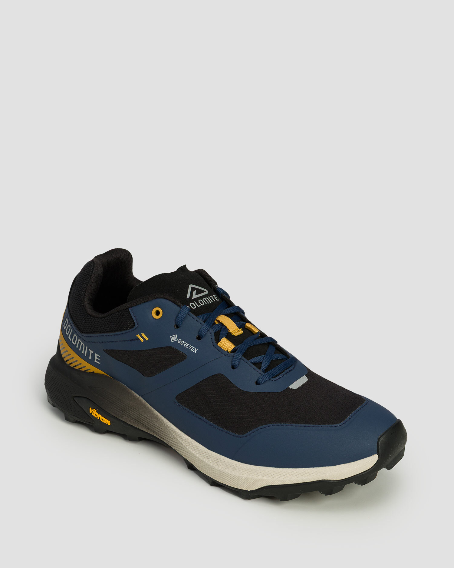 Chaussures de trekking basses bleu marine pour hommes Dolomite Nibelia GTX