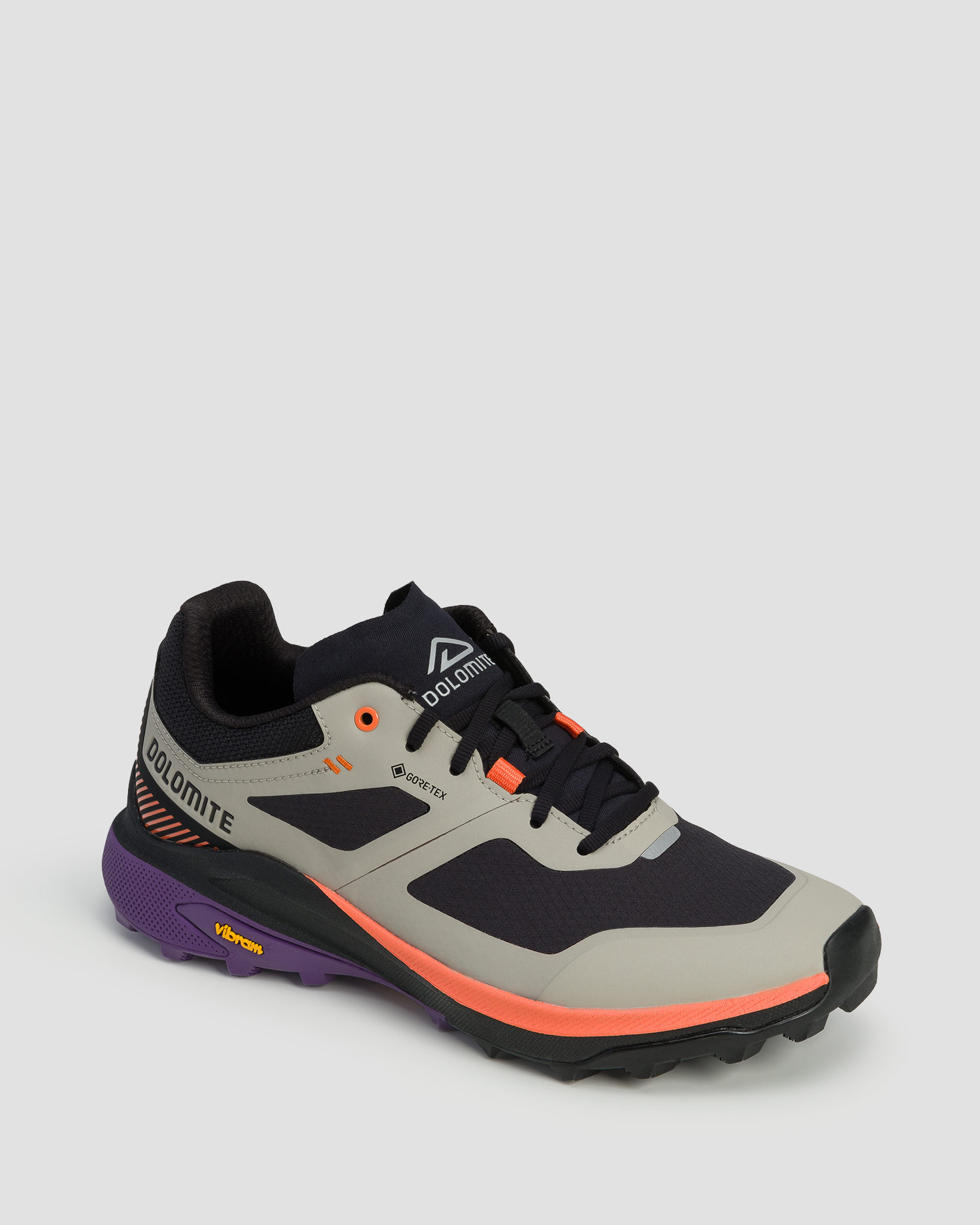 Women's beige and black trekking shoes Dolomite Nibelia GTX