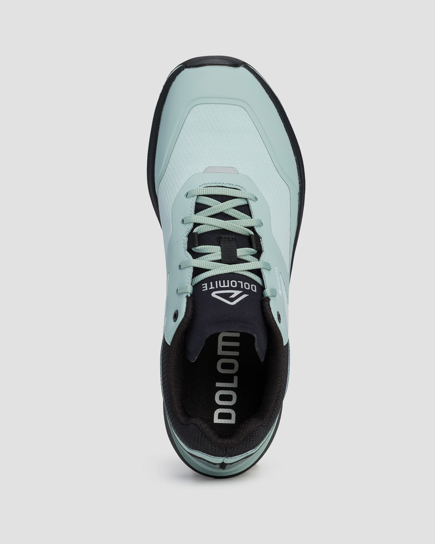 Miętowe niskie buty trekkingowe damskie Dolomite Nibelia GTX