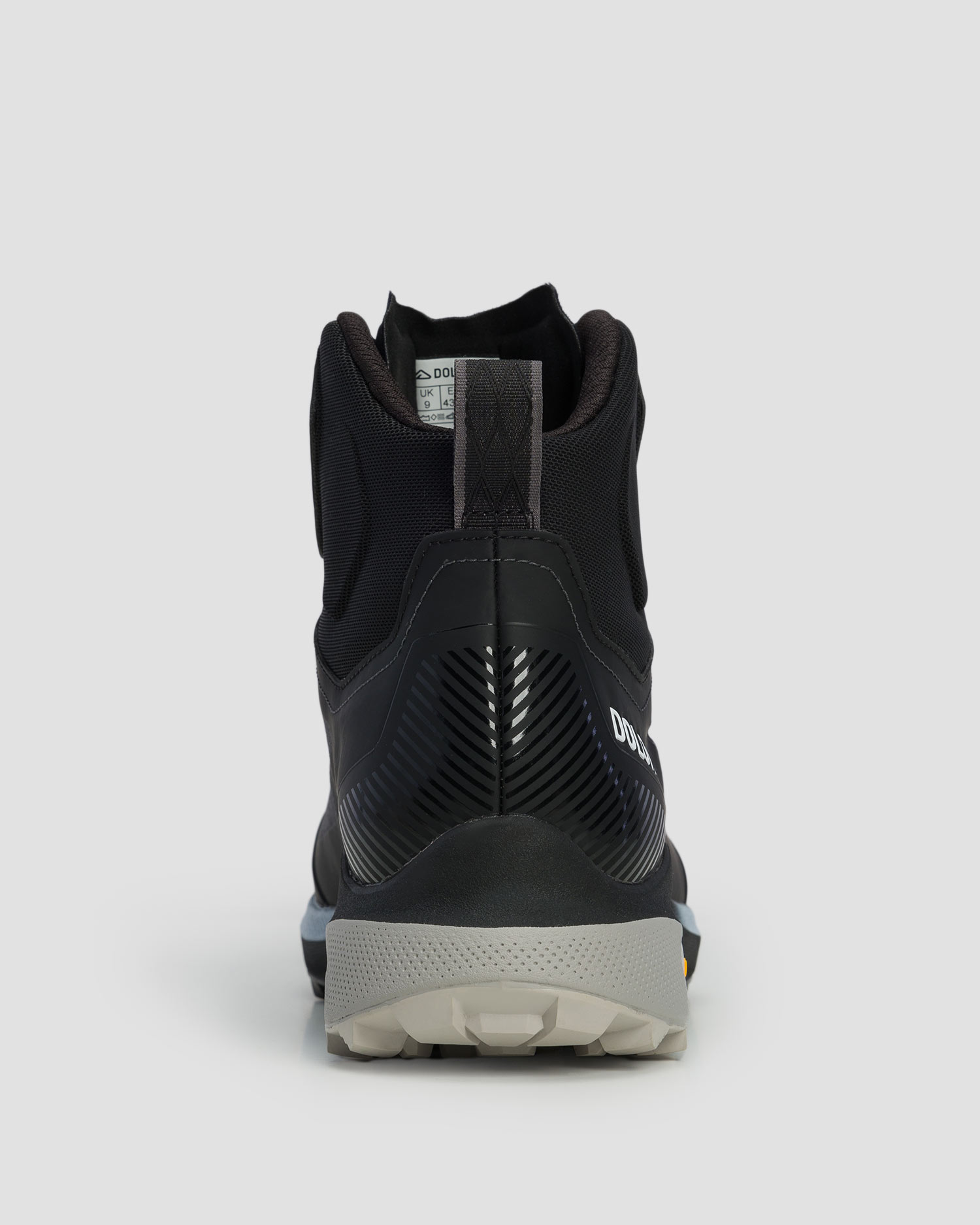 Chaussures de trekking hautes noires pour hommes Dolomite Nibelia High GTX