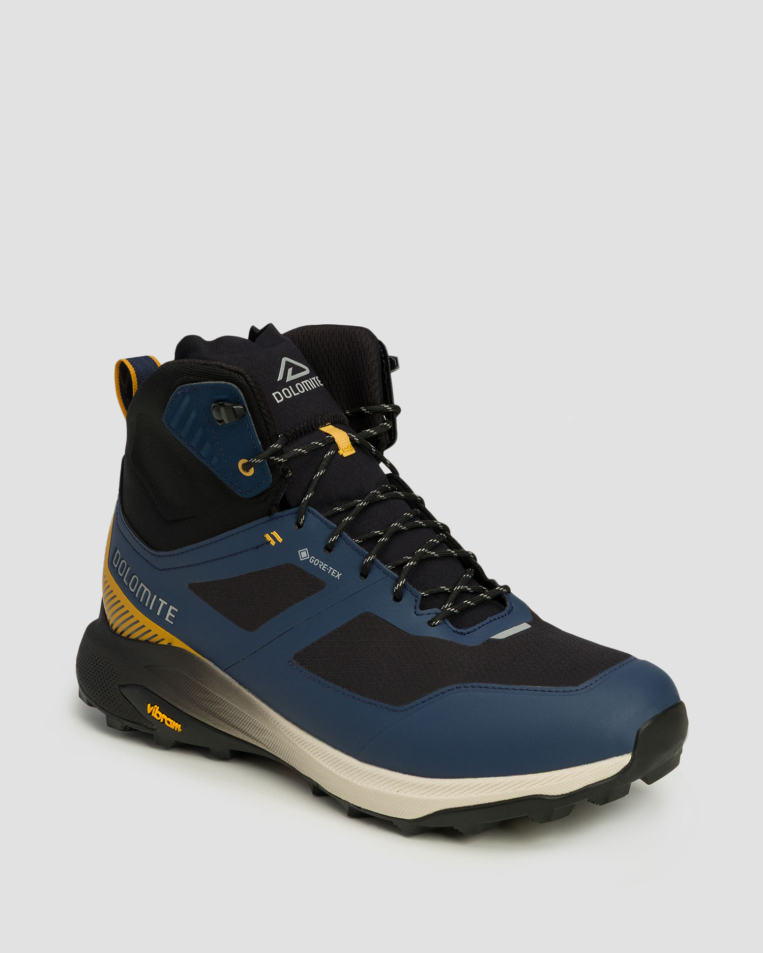 Scarpe alte da trekking da uomo Dolomite Nibelia High GTX blu scuro-nere