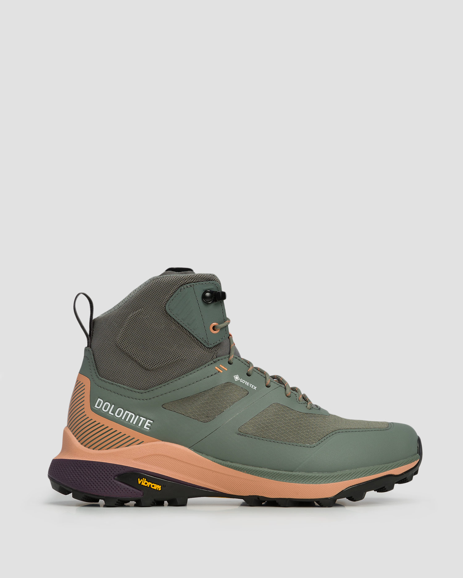 Wysokie buty trekkingowe damskie Dolomite Nibelia High GTX zielone