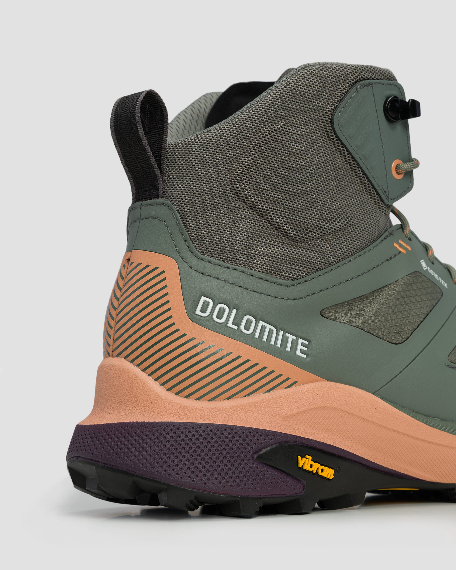 Wysokie buty trekkingowe damskie Dolomite Nibelia High GTX zielone