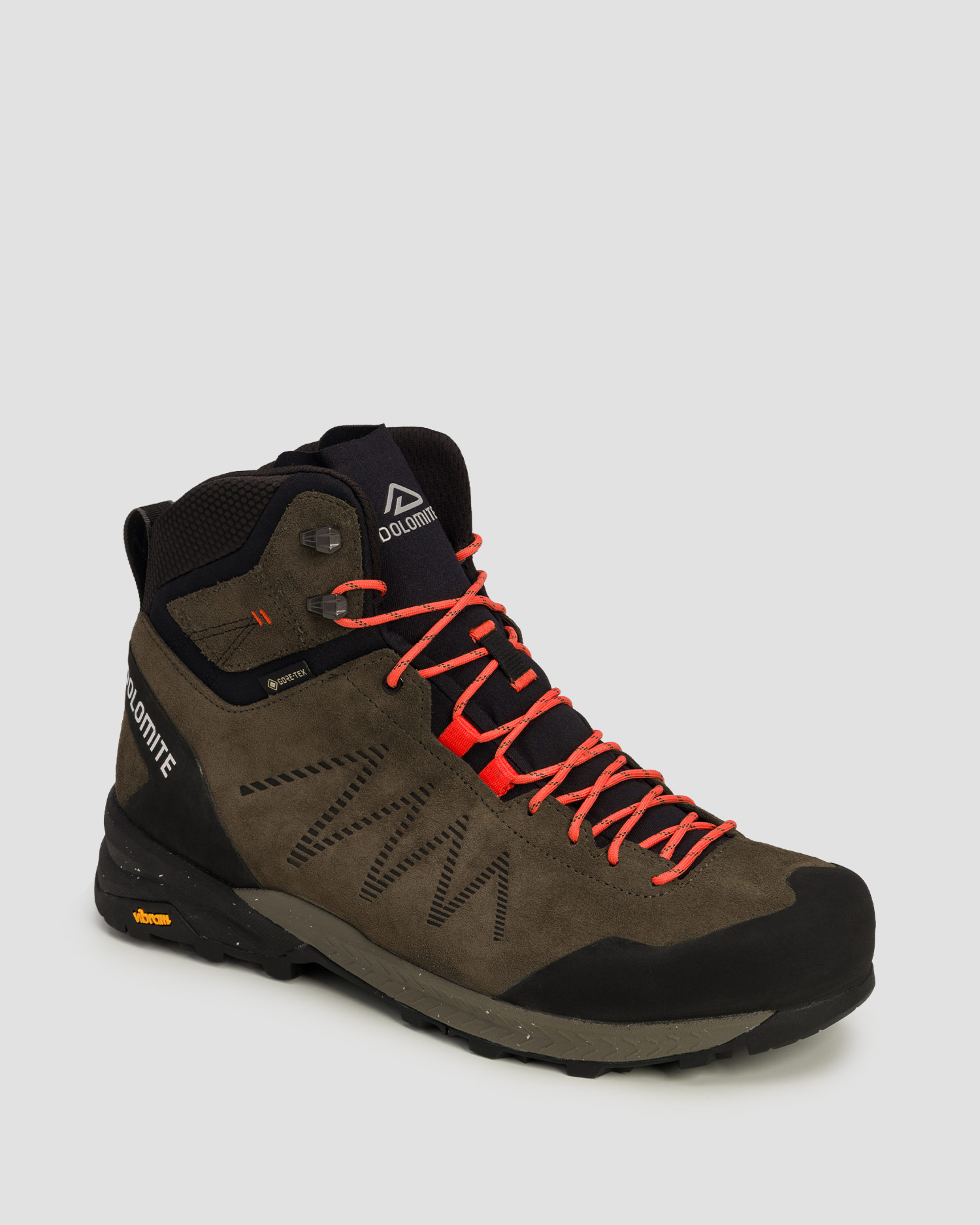 Scarpe alte da trekking da donna Dolomite Crodarossa Leather High GTX marroni