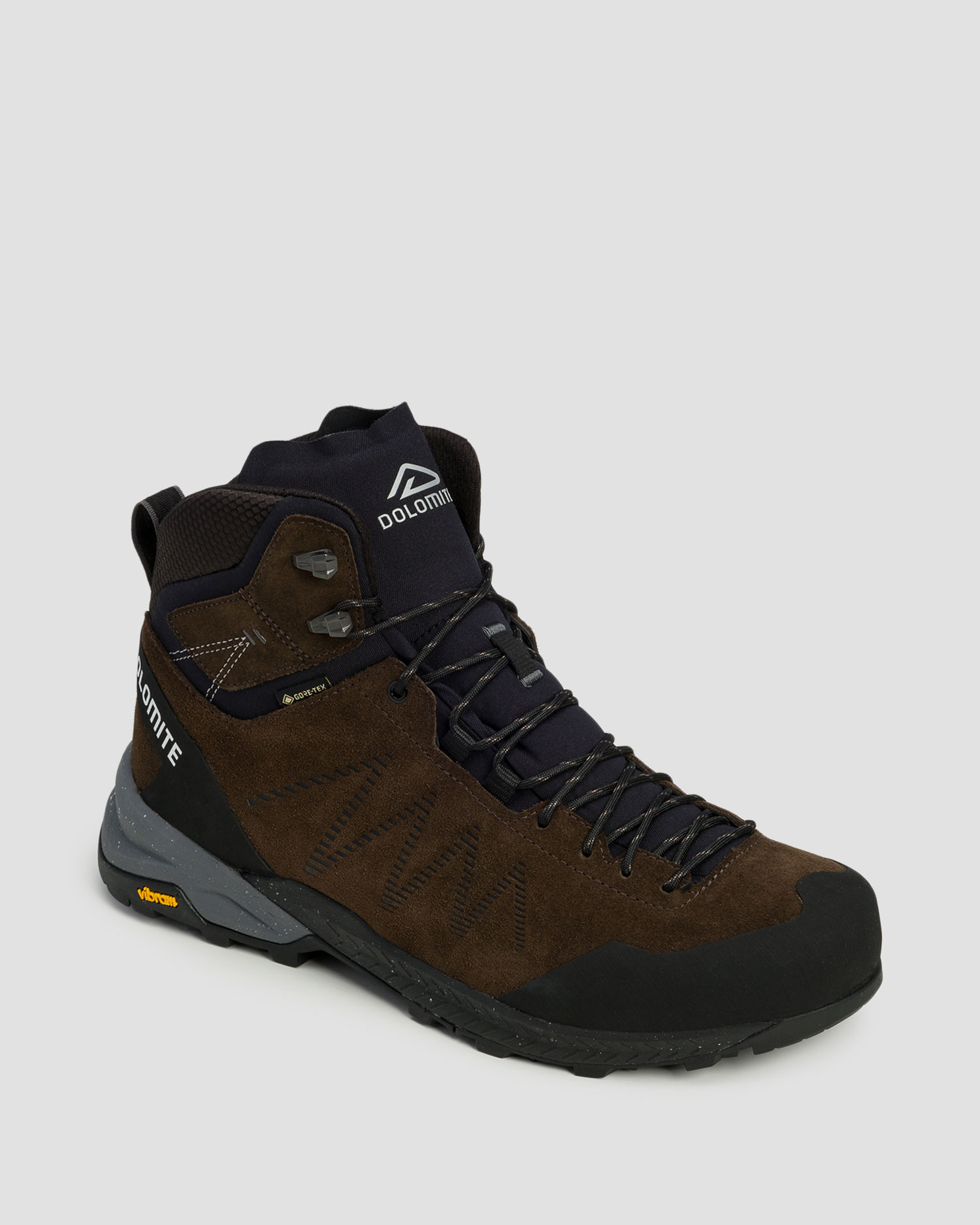 Chaussures de trekking hautes marron pour hommes Dolomite Crodarossa Leather High GTX
