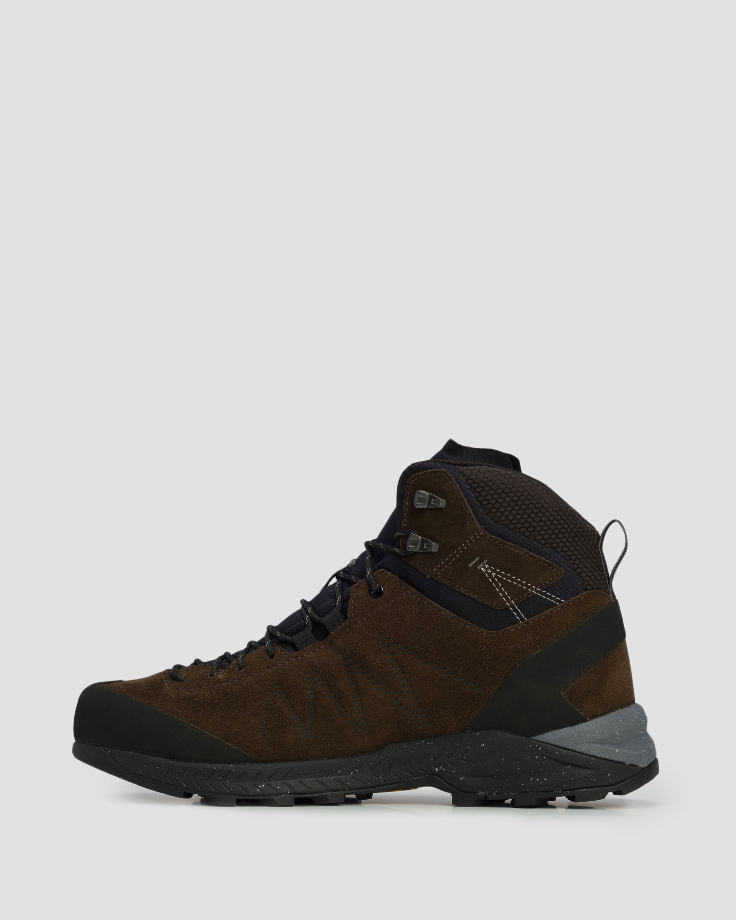 Wysokie buty trekkingowe męskie Dolomite Crodarossa Leather High GTX brązowe