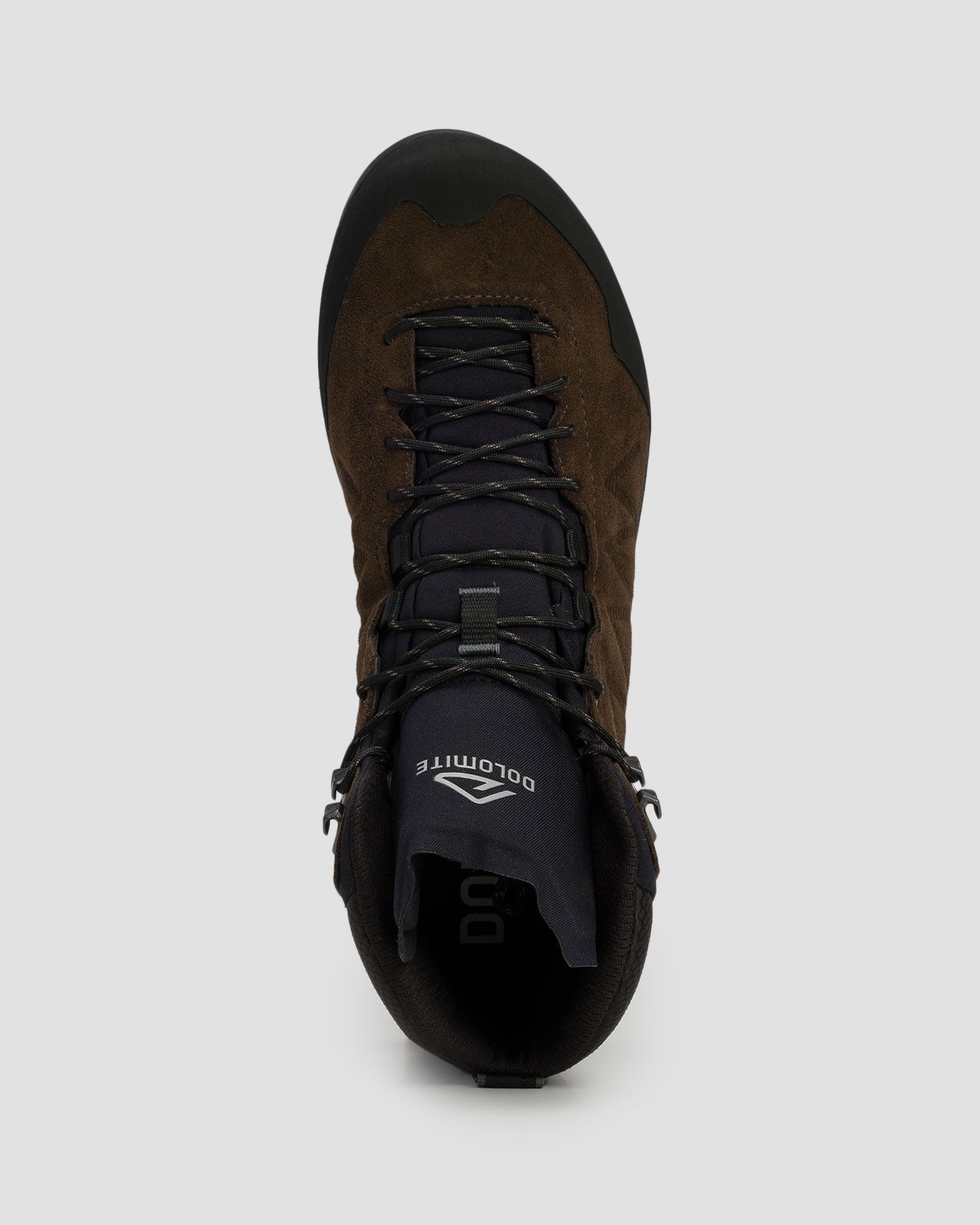 Wysokie buty trekkingowe męskie Dolomite Crodarossa Leather High GTX brązowe