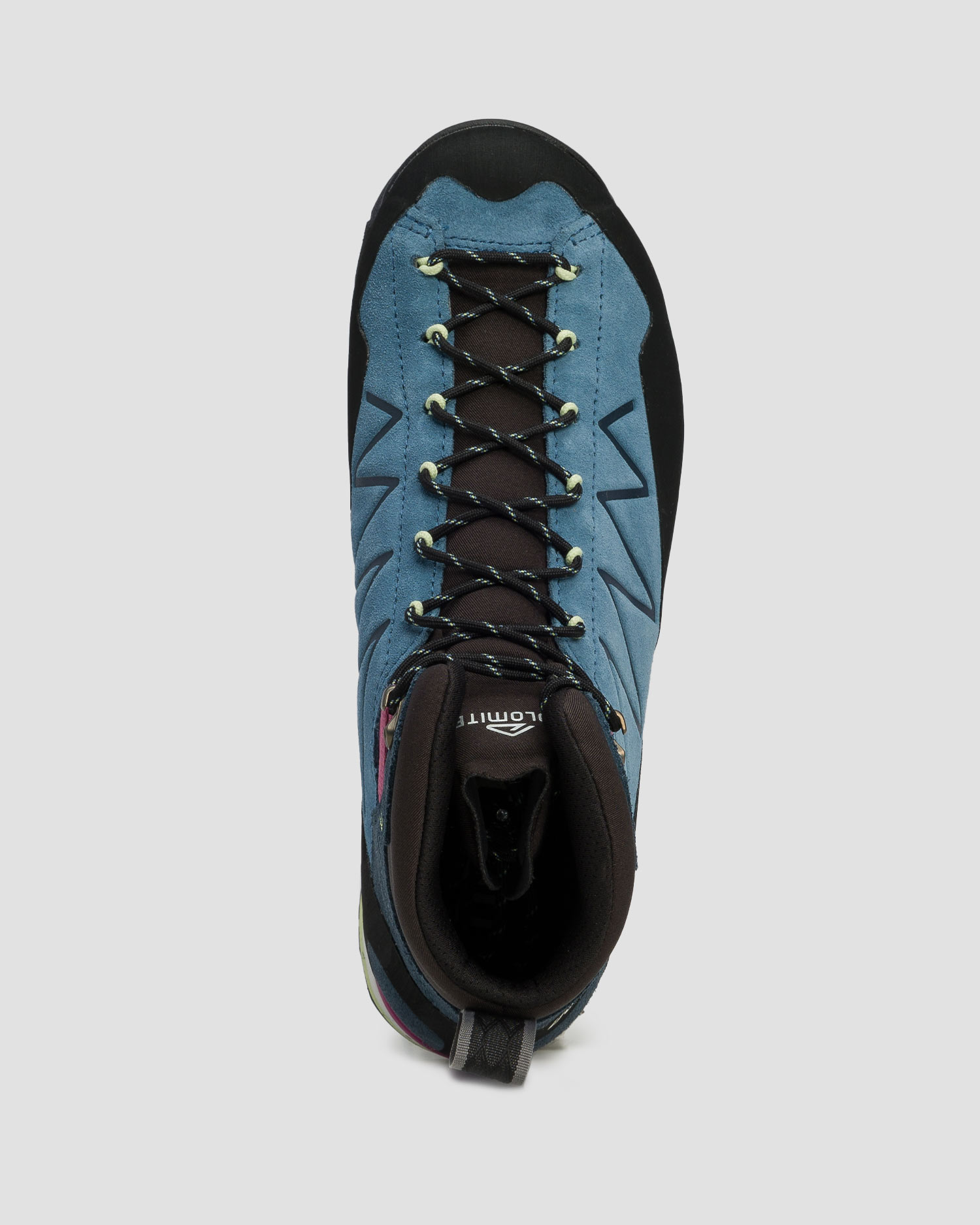 Wysokie skórzane buty podejściowe damskie Dolomite Crodarossa Hi Gtx 2.0 niebiesko-granatowe