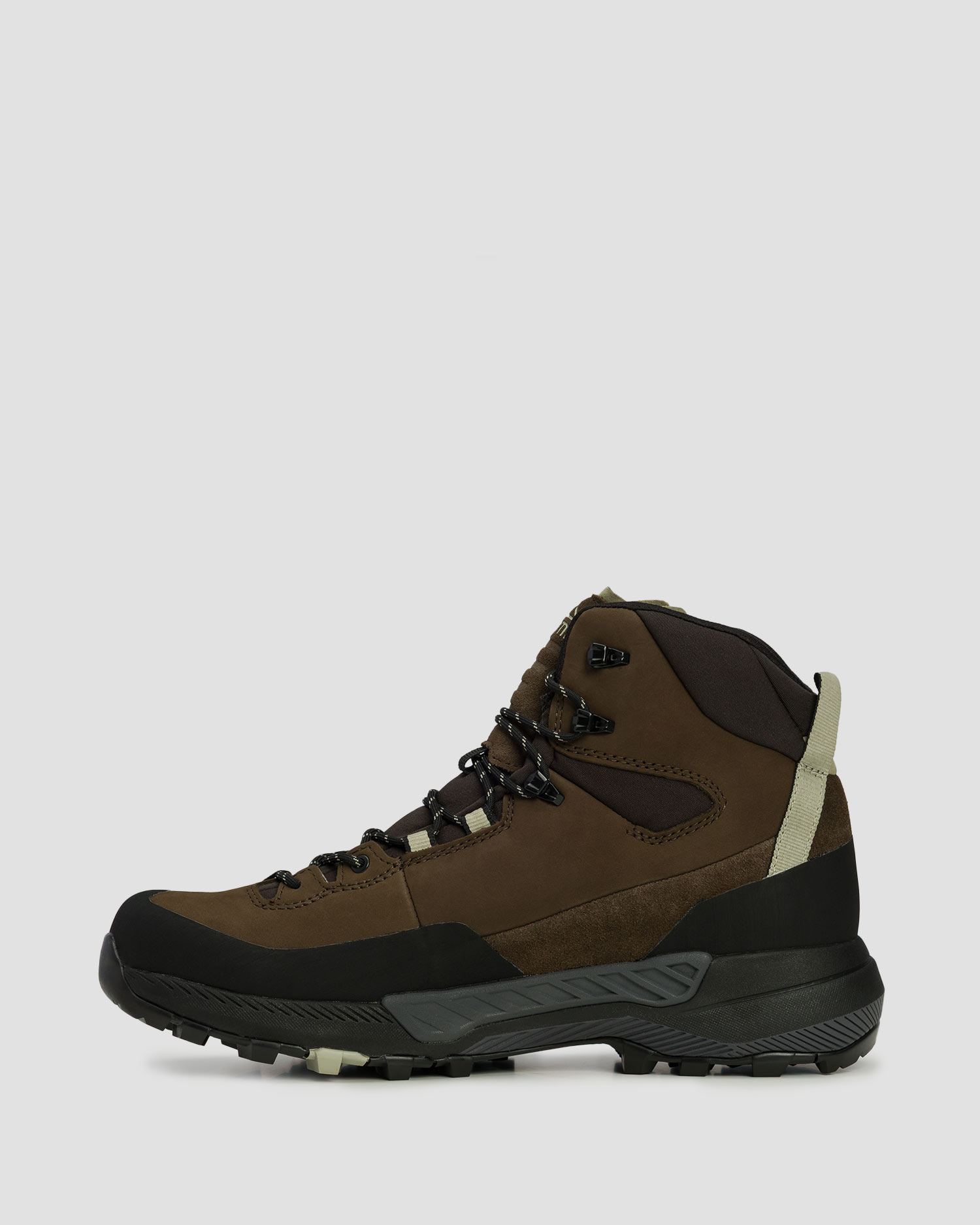 Scarpe alte da trekking da uomo Dolomite Vernale Leather High GTX marroni
