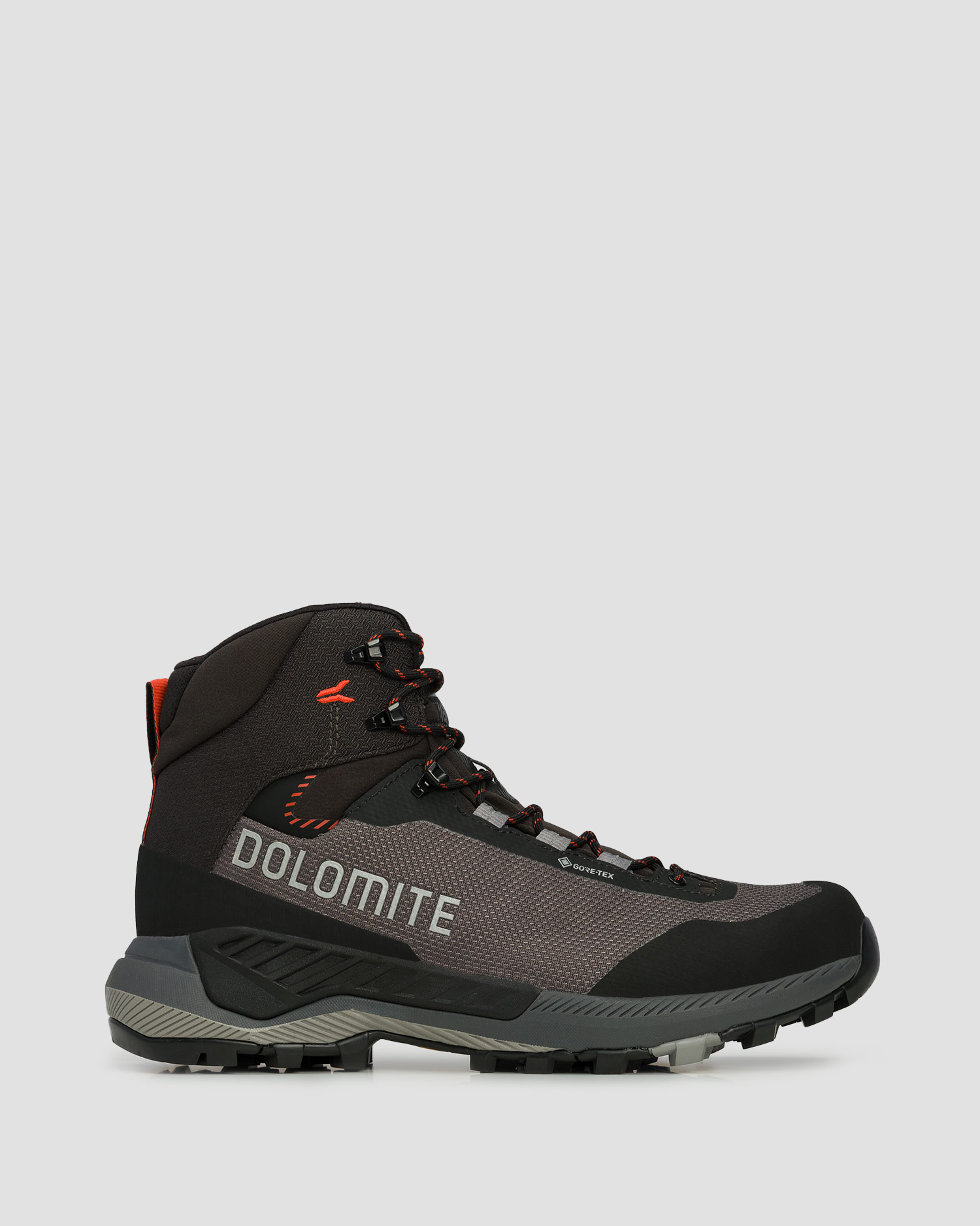 Wysokie buty trekkingowe męskie Dolomite Vernale High GTX czarno-szare
