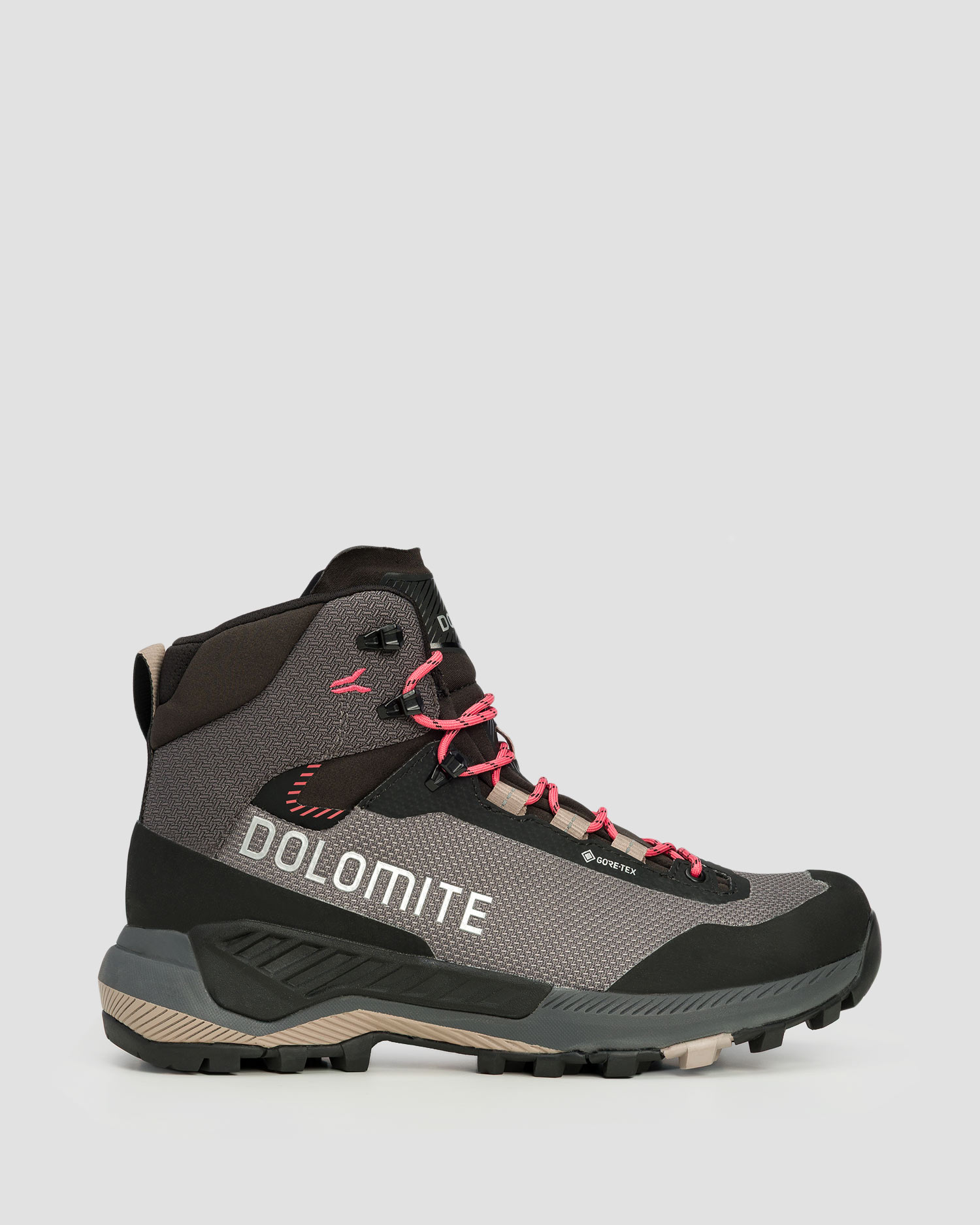 Dámske turistické topánky Dolomite Vernale High GTX čierno-sivé