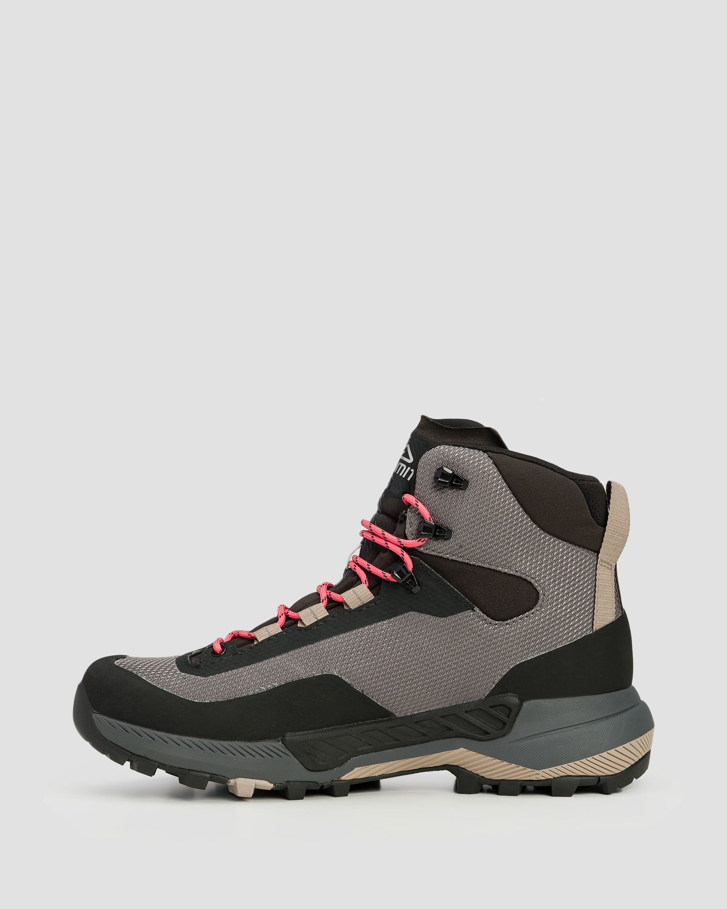 Wysokie buty trekkingowe damskie Dolomite Vernale High GTX czarno-szare