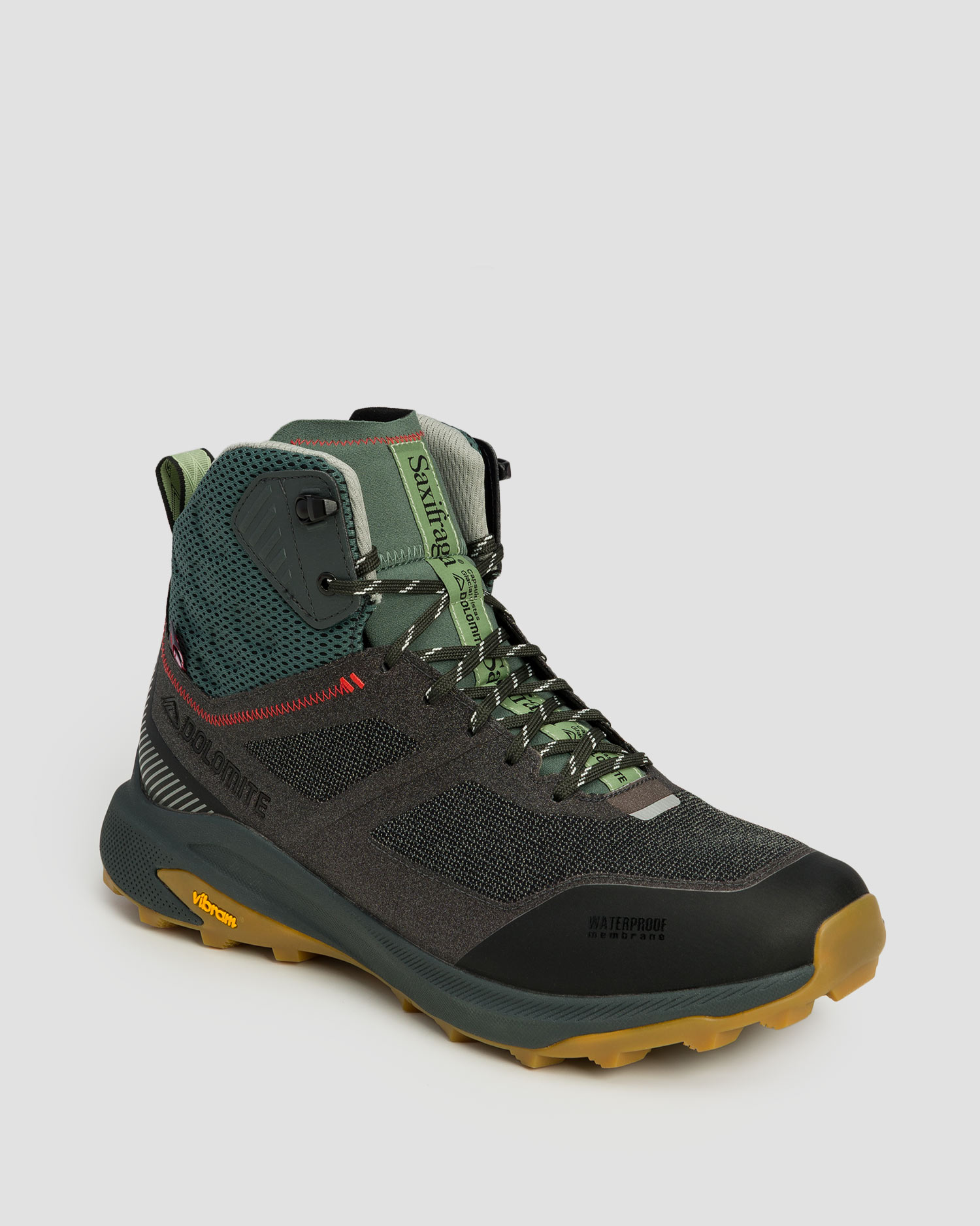 Wysokie zimowe buty trekkingowe Dolomite M'S Nibelia Saxifraga 2.0 High szare