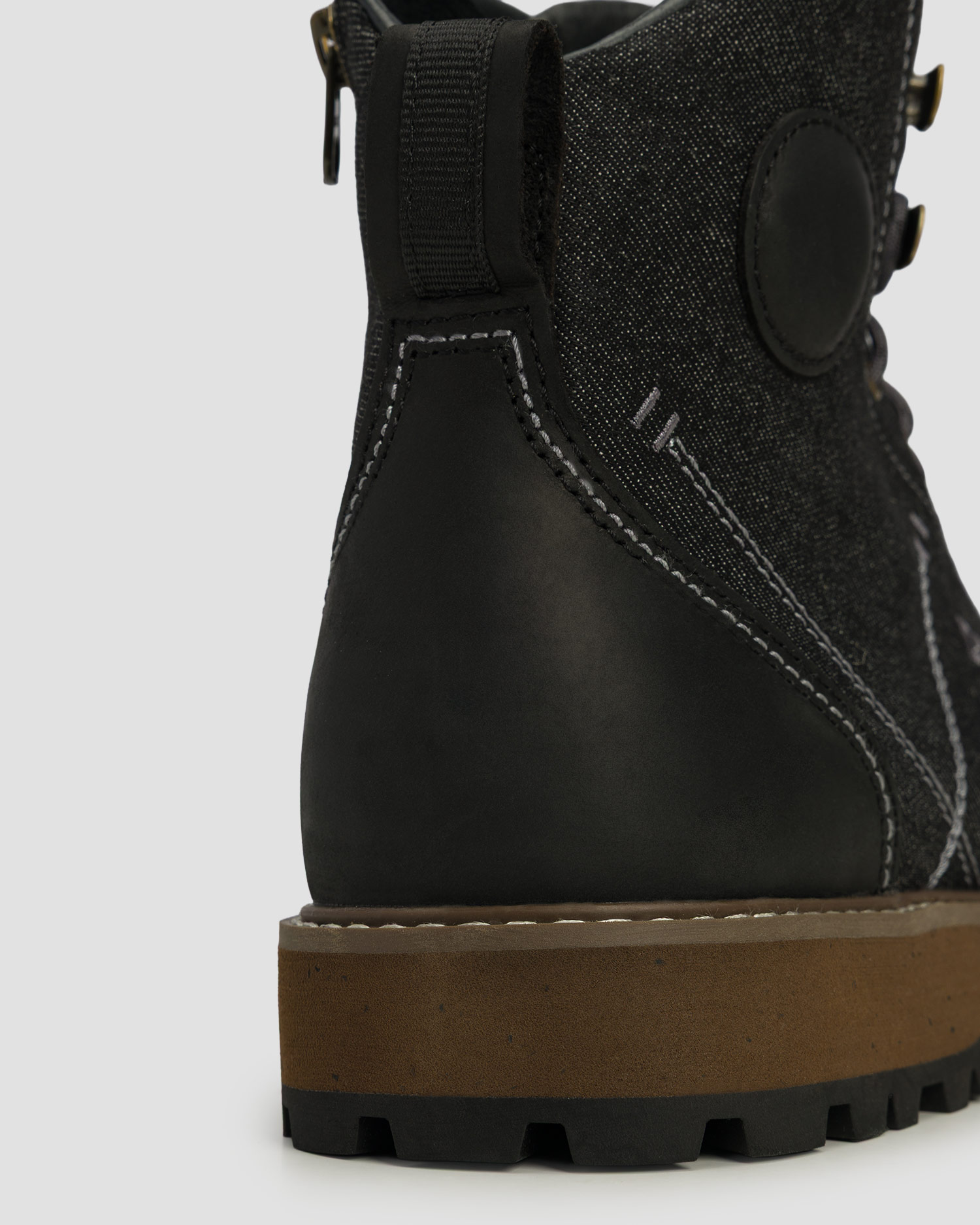 Trapery miejskie unisex Dolomite 54 High Denim czarne