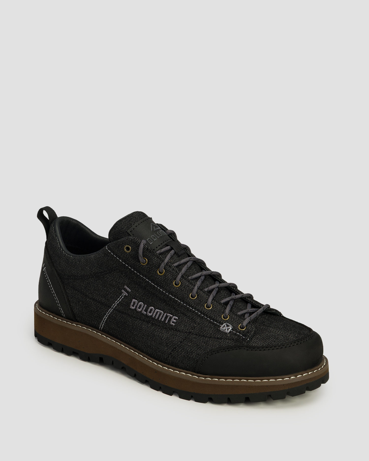 Dolomite 54 Low Denim Herren-Freizeitschuhe in Schwarz, Farbe/Muster: Czarny