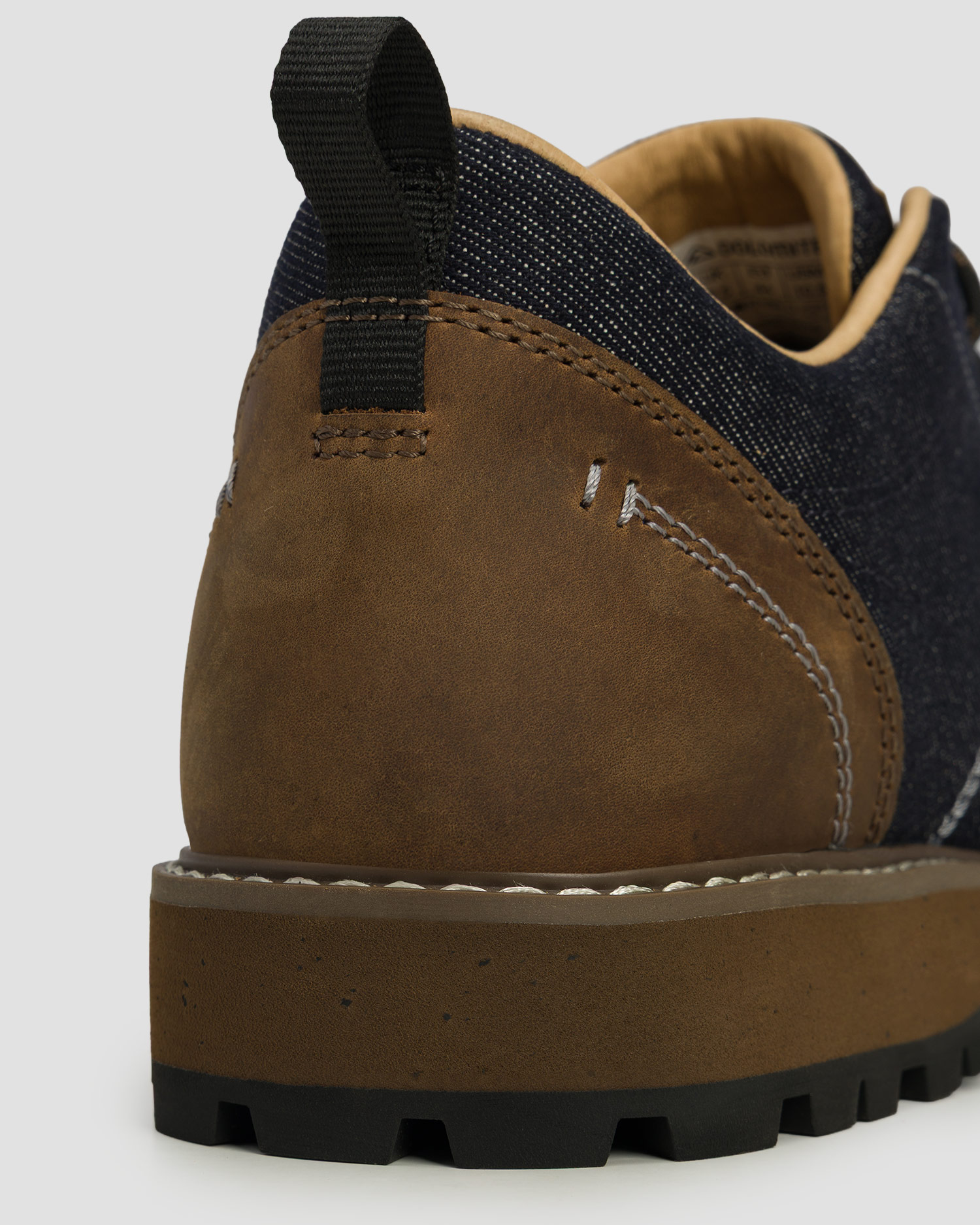 Dolomite 54 Low Denim Herren-Freizeitschuhe in Dunkelblau und Braun
