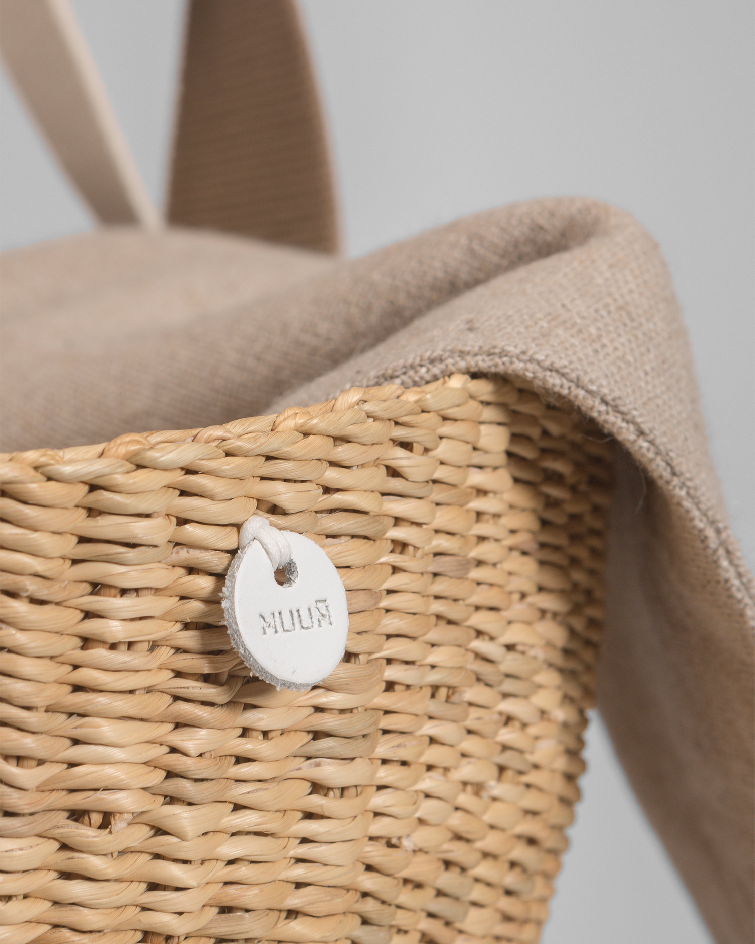 Koszyk pleciony damski Muun Abby