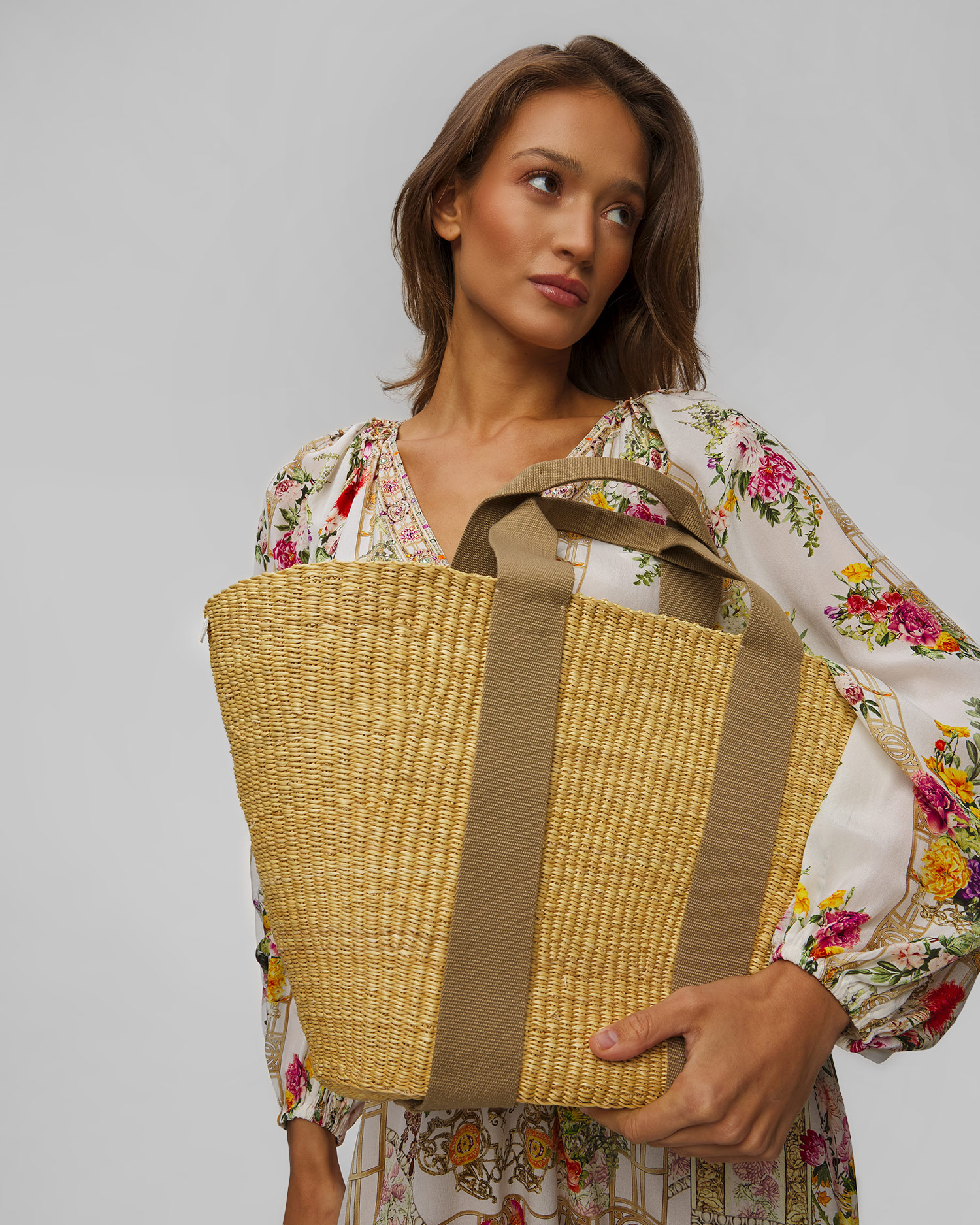 Koszyk pleciony damski Muun Abby