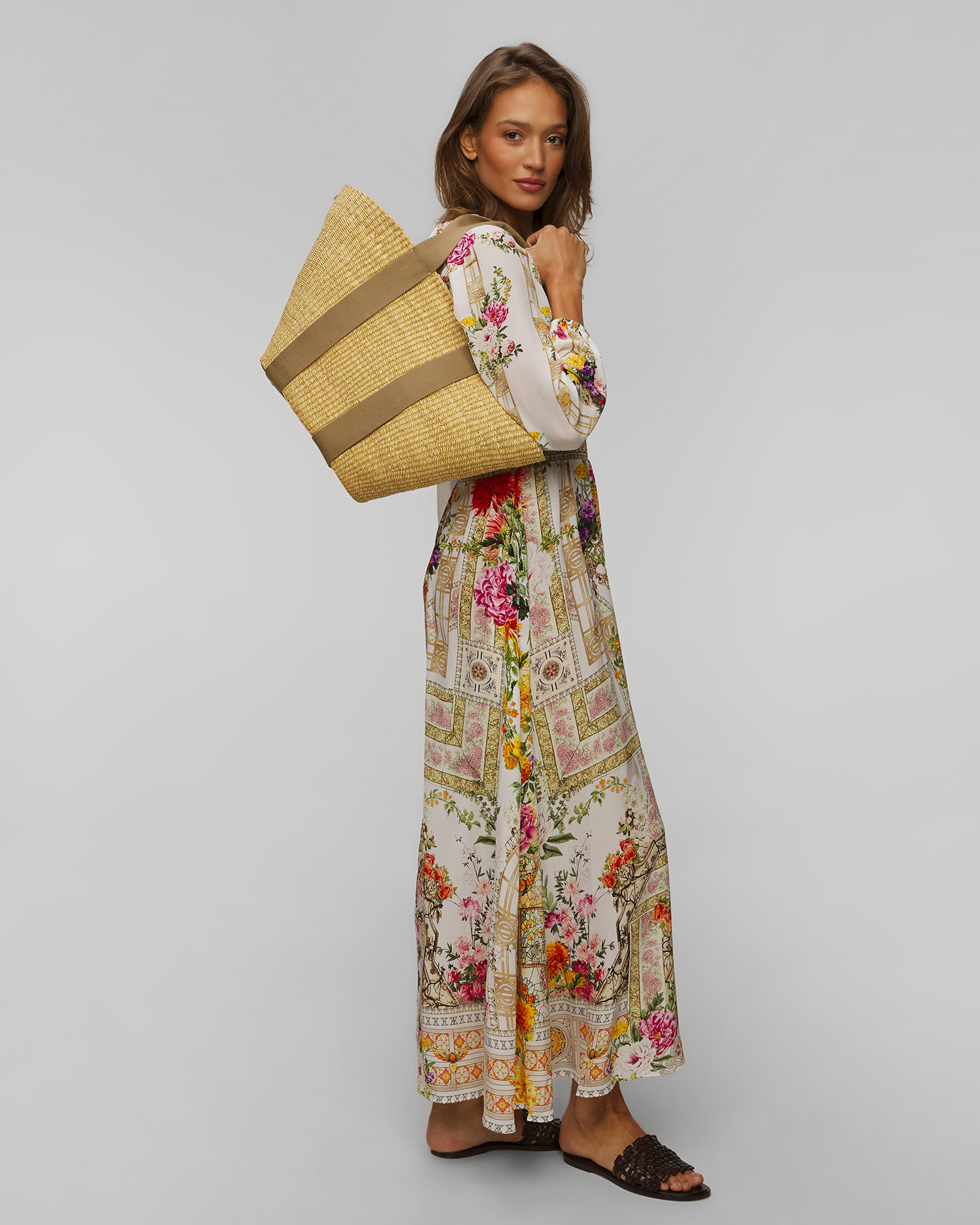 Koszyk pleciony damski Muun Abby