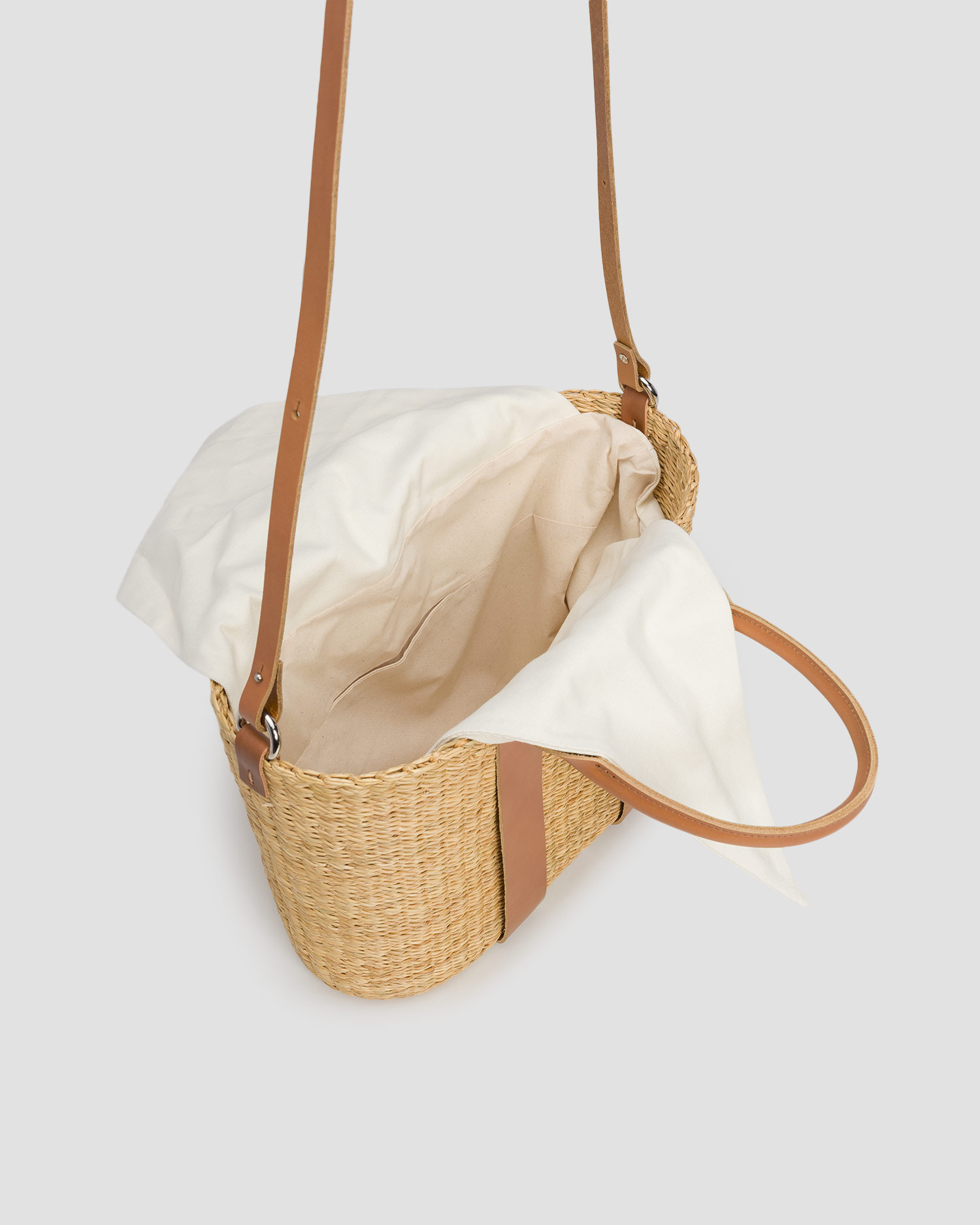 Panier tressé à la main pour femmes Muun Caba