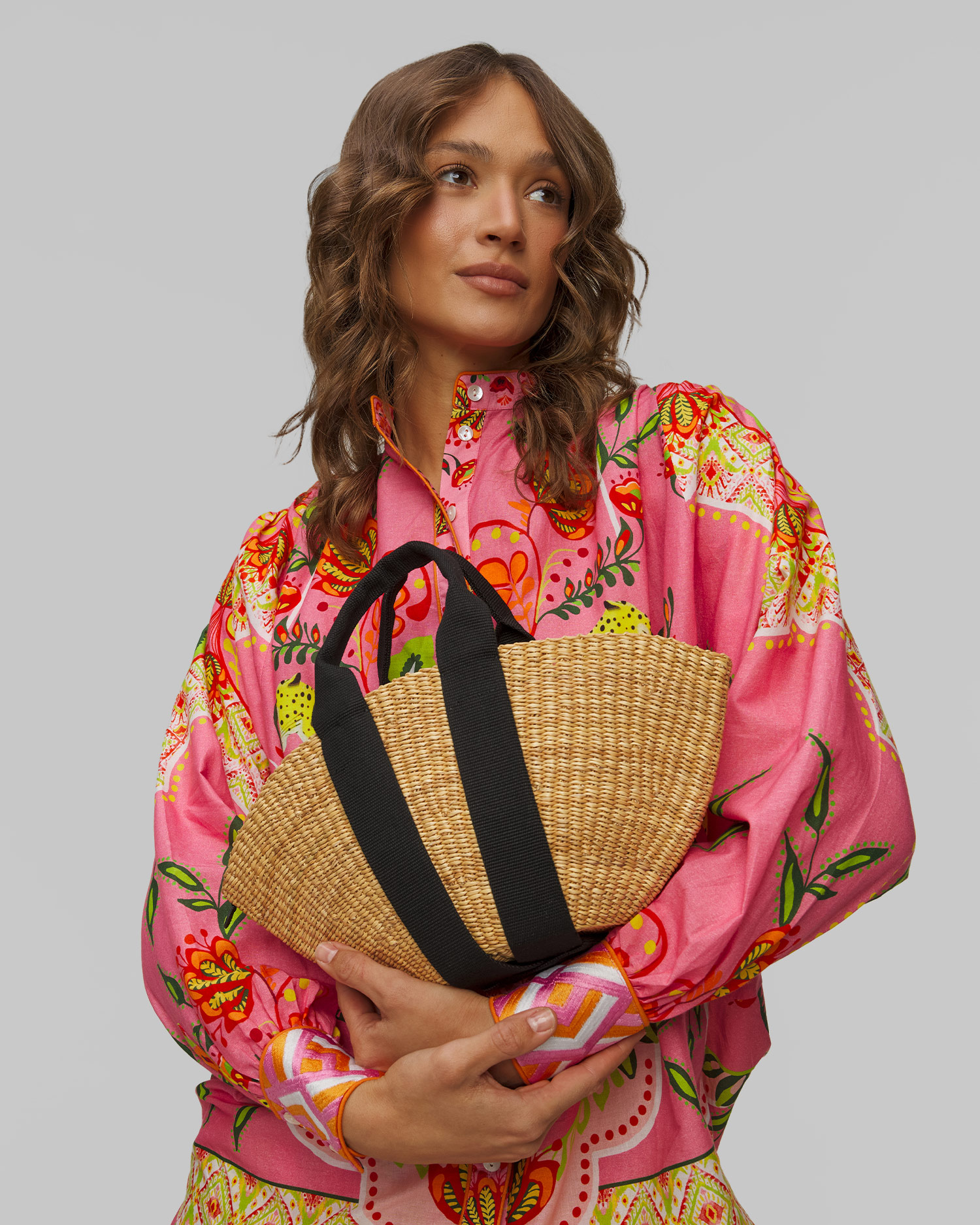 Women's hand-woven basket Muun Mini Sophie