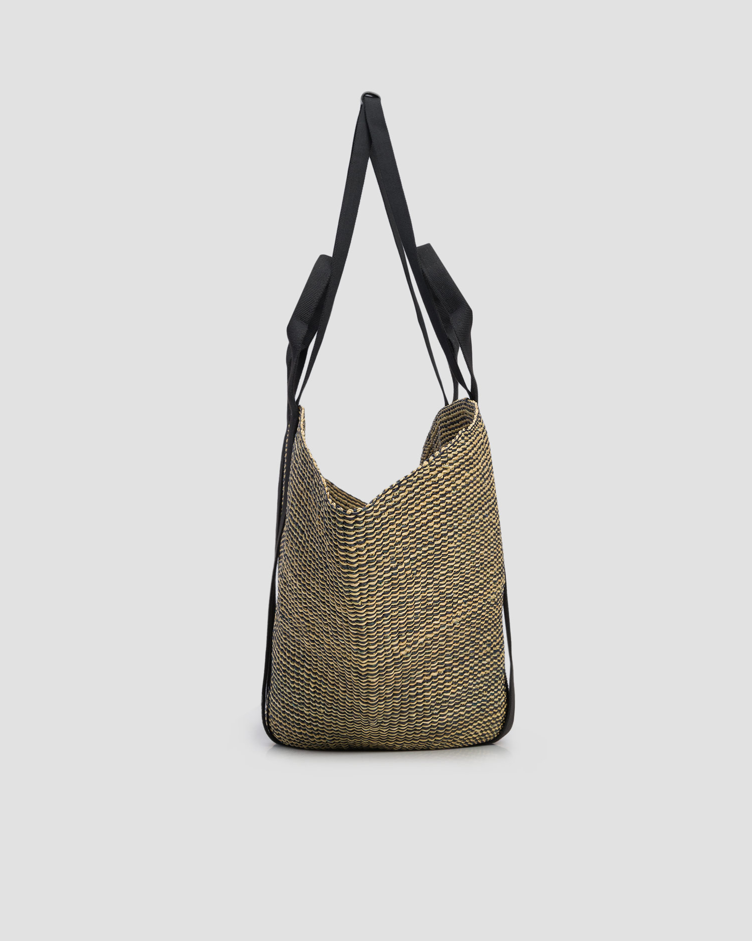 Women's hand-woven basket Muun Maxi Sophie Hstripe