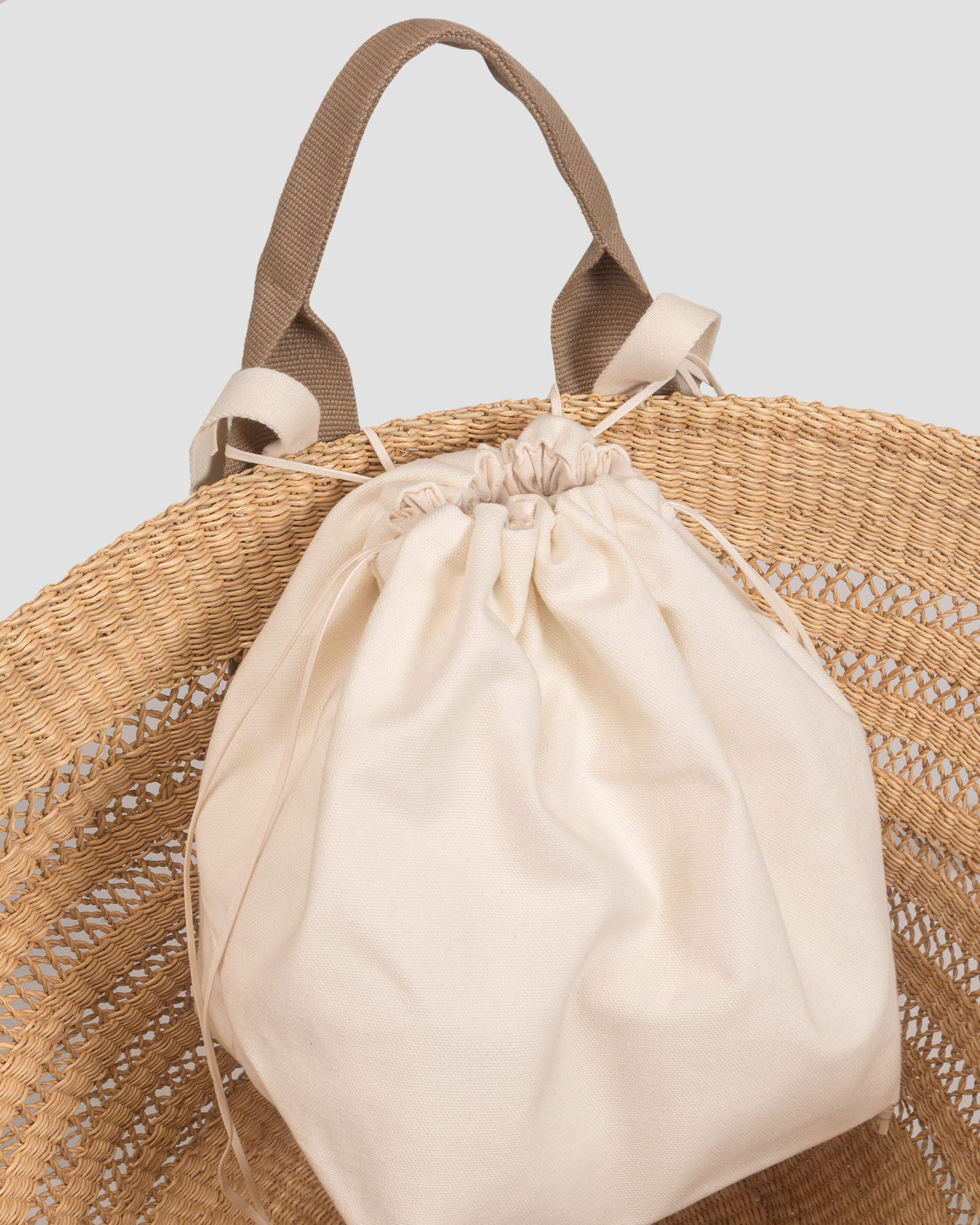 Panier tressé Muun Maxi Sophie Lace