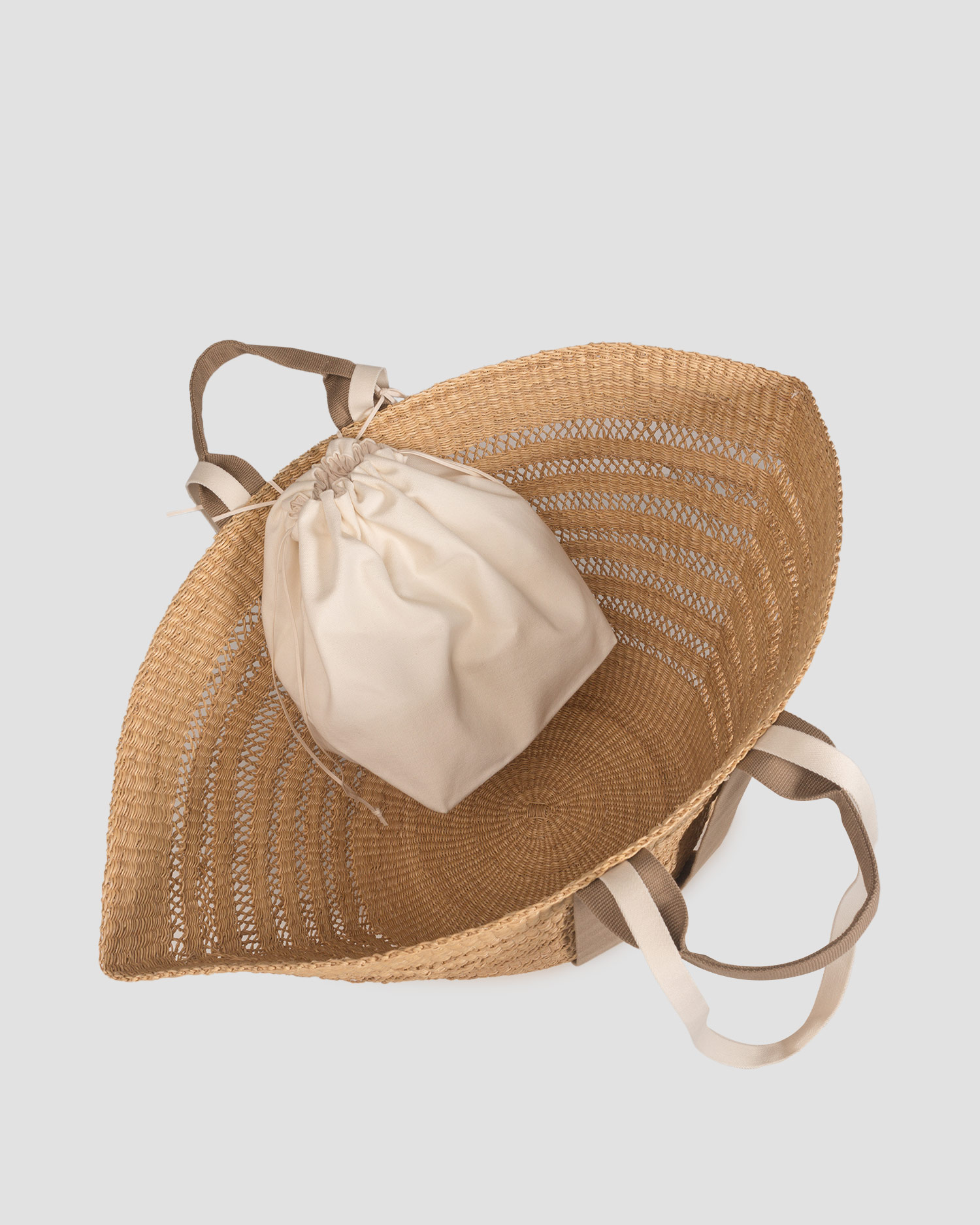 Panier tressé Muun Maxi Sophie Lace