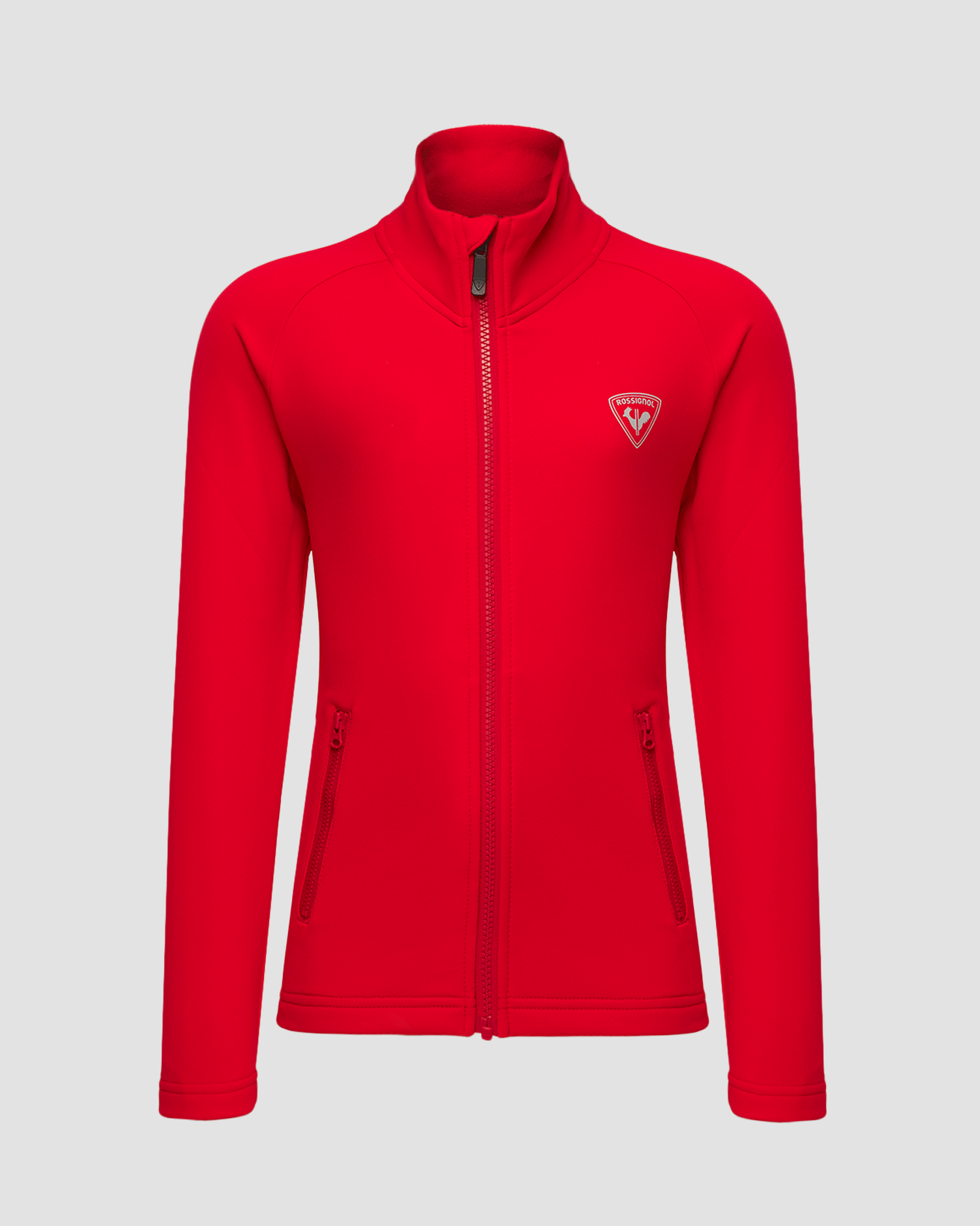 Bluza rozpinana chłopięca Rossignol Boy Fleece czerwona