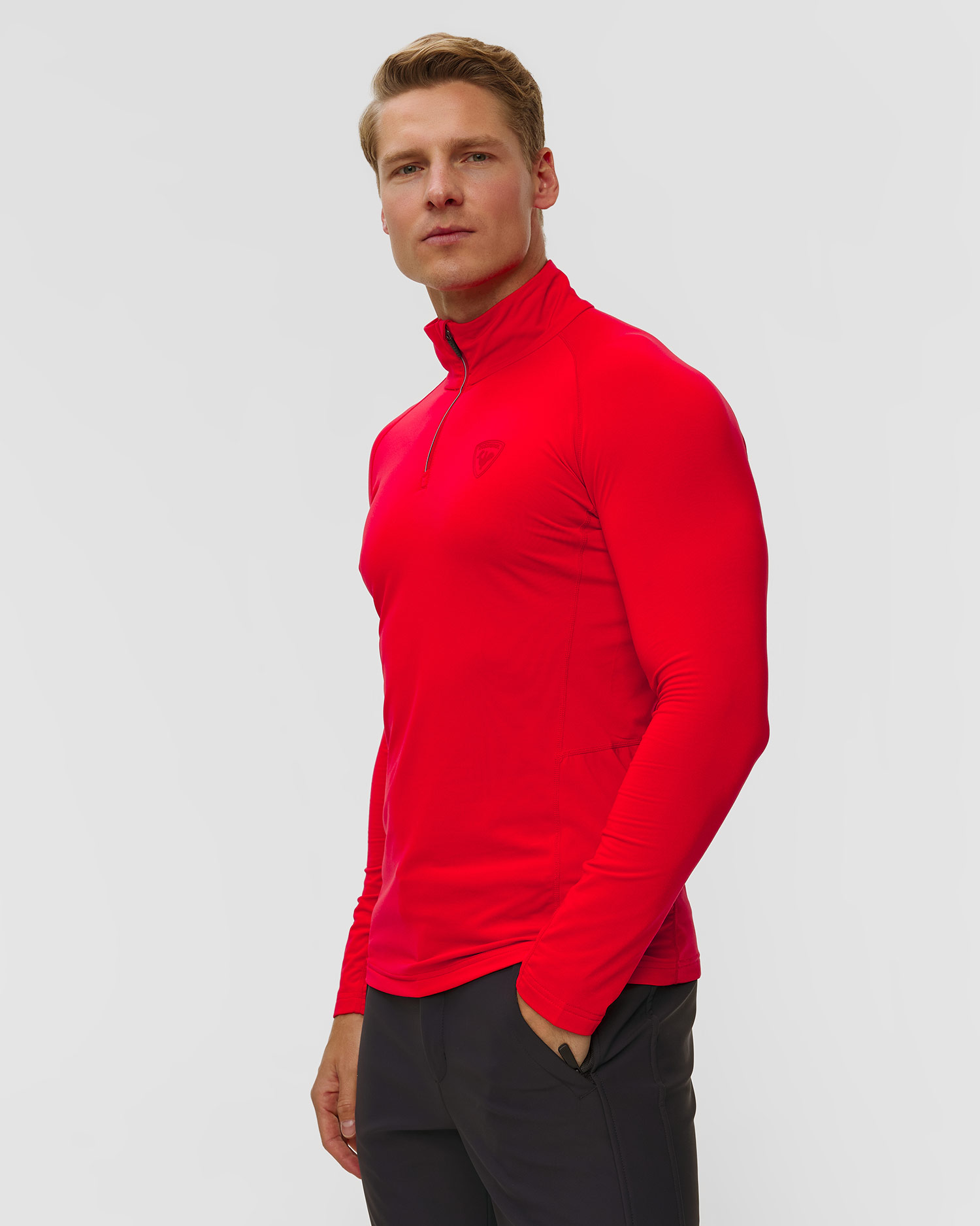 Col roulé ski homme Rossignol Classique 1/2