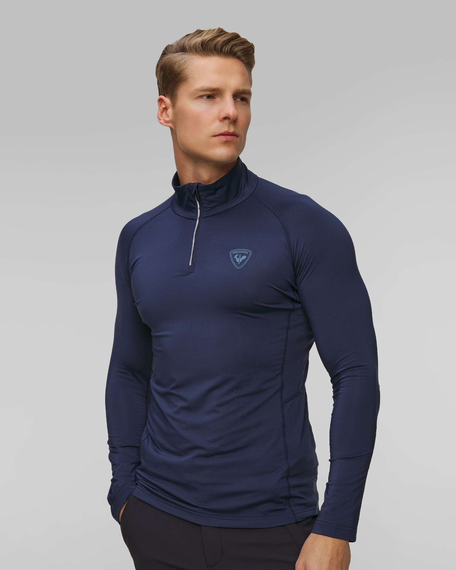 Col roulé de ski pour hommes Rossignol Classique 1/2
