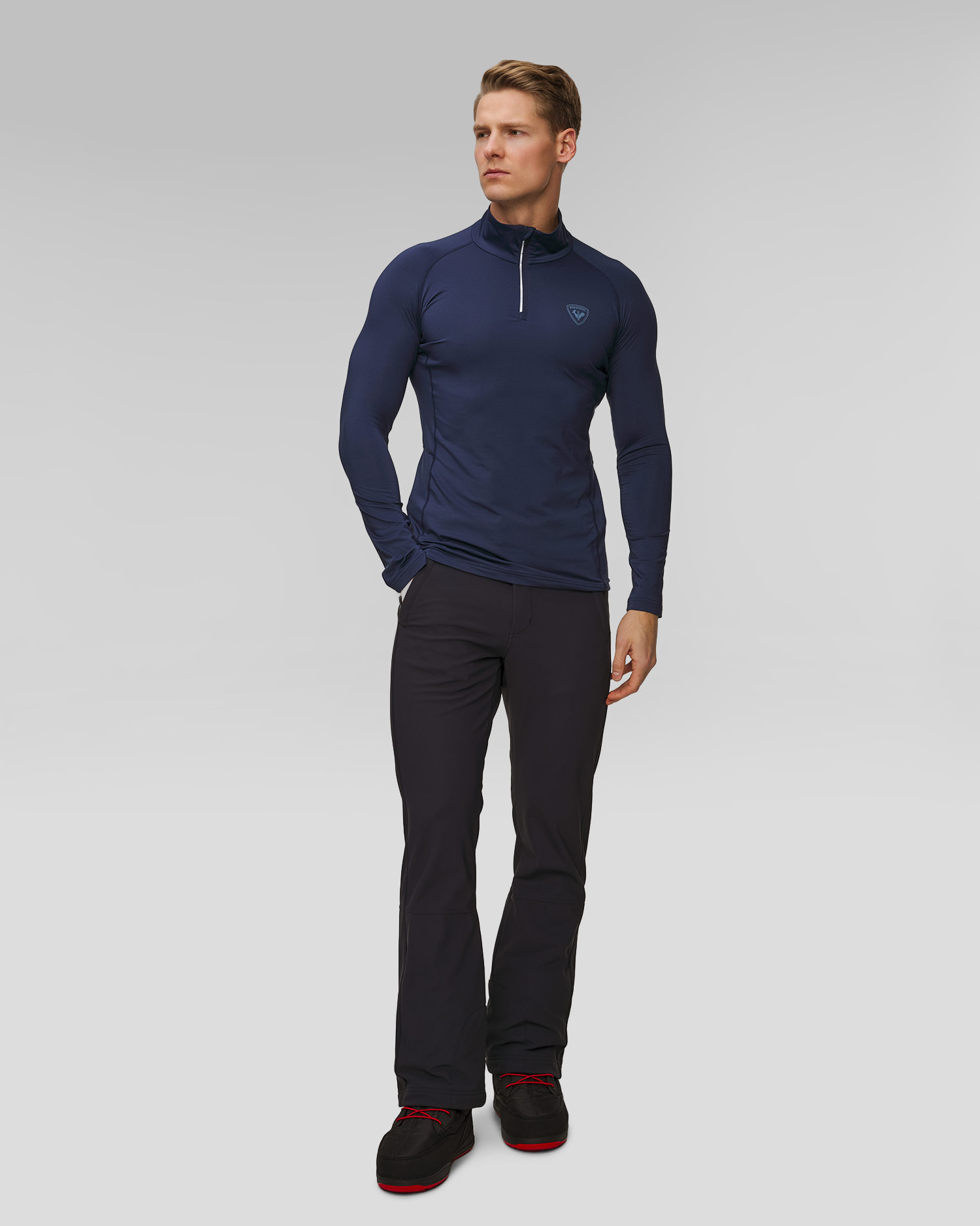 Col roulé de ski pour hommes Rossignol Classique 1/2