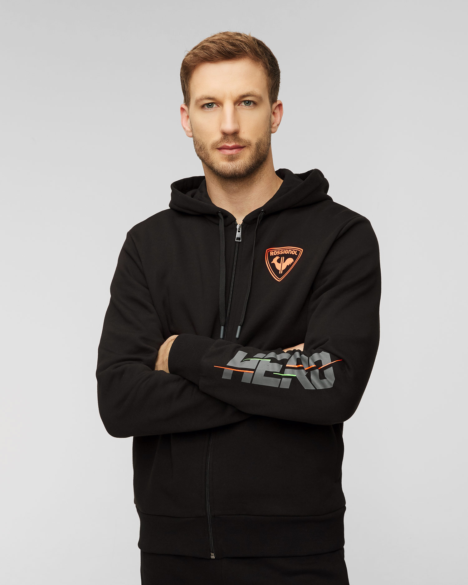 Bluza rozpinana z kapturem męska Rossignol Hero Fz Hoodie